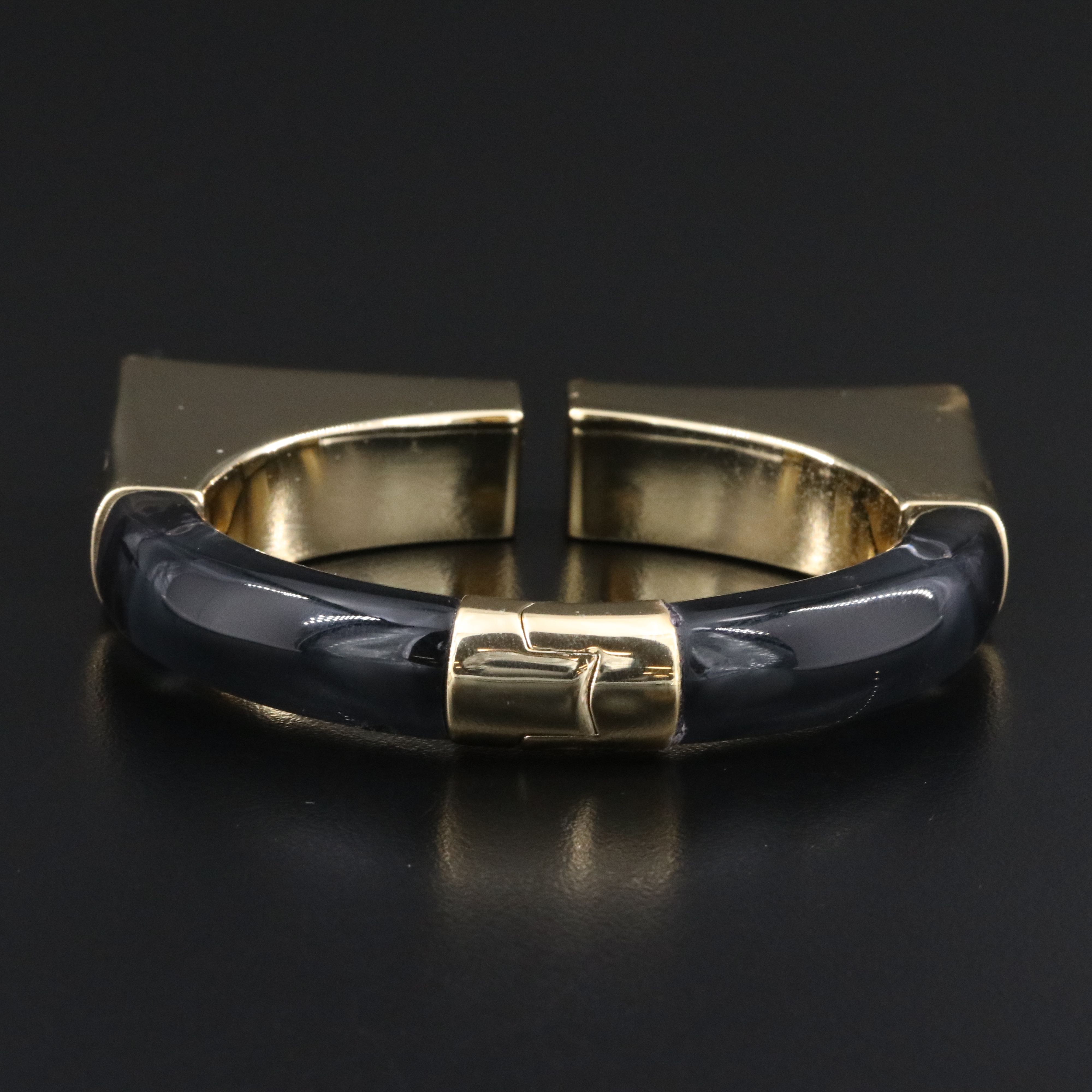 Alexis Bittar Lucite and Gold-Tone Cuff