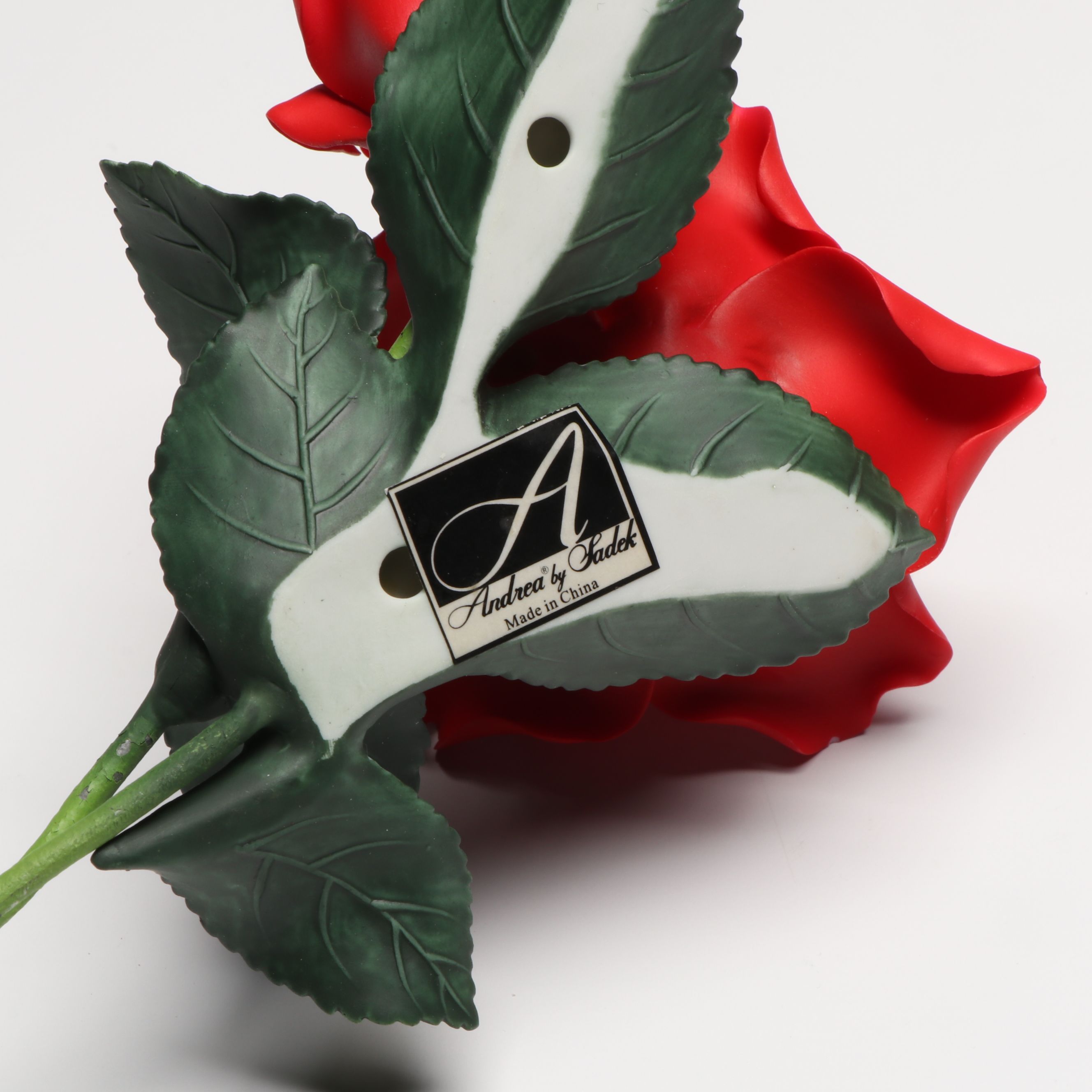 Andrea by Sadek, Symphony with Other Floral Figurines, Late 20th Century