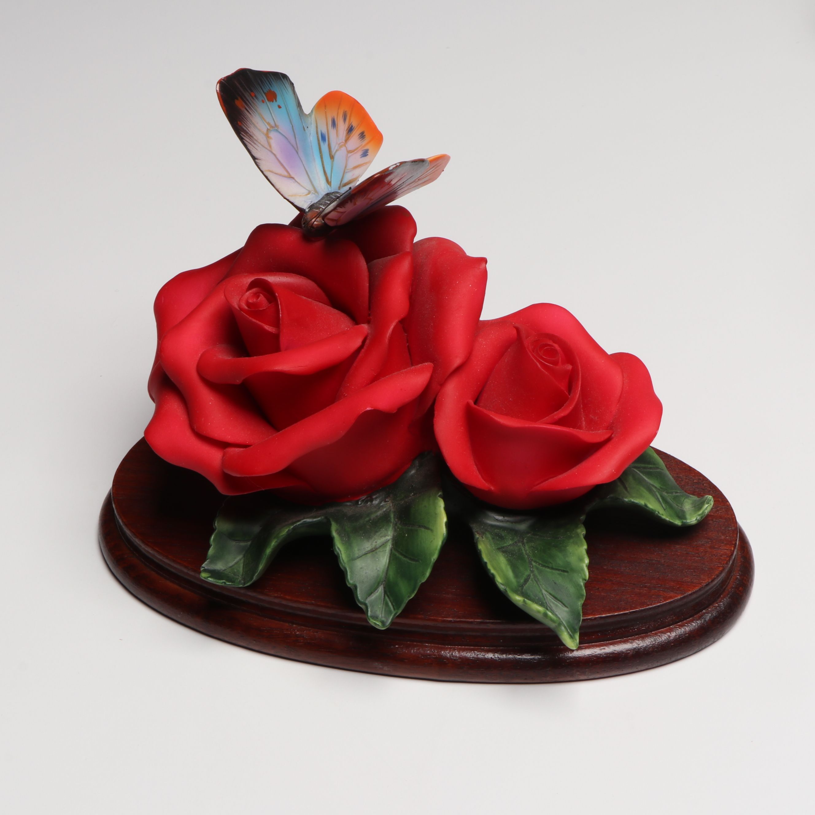 Andrea by Sadek, Symphony with Other Floral Figurines, Late 20th Century