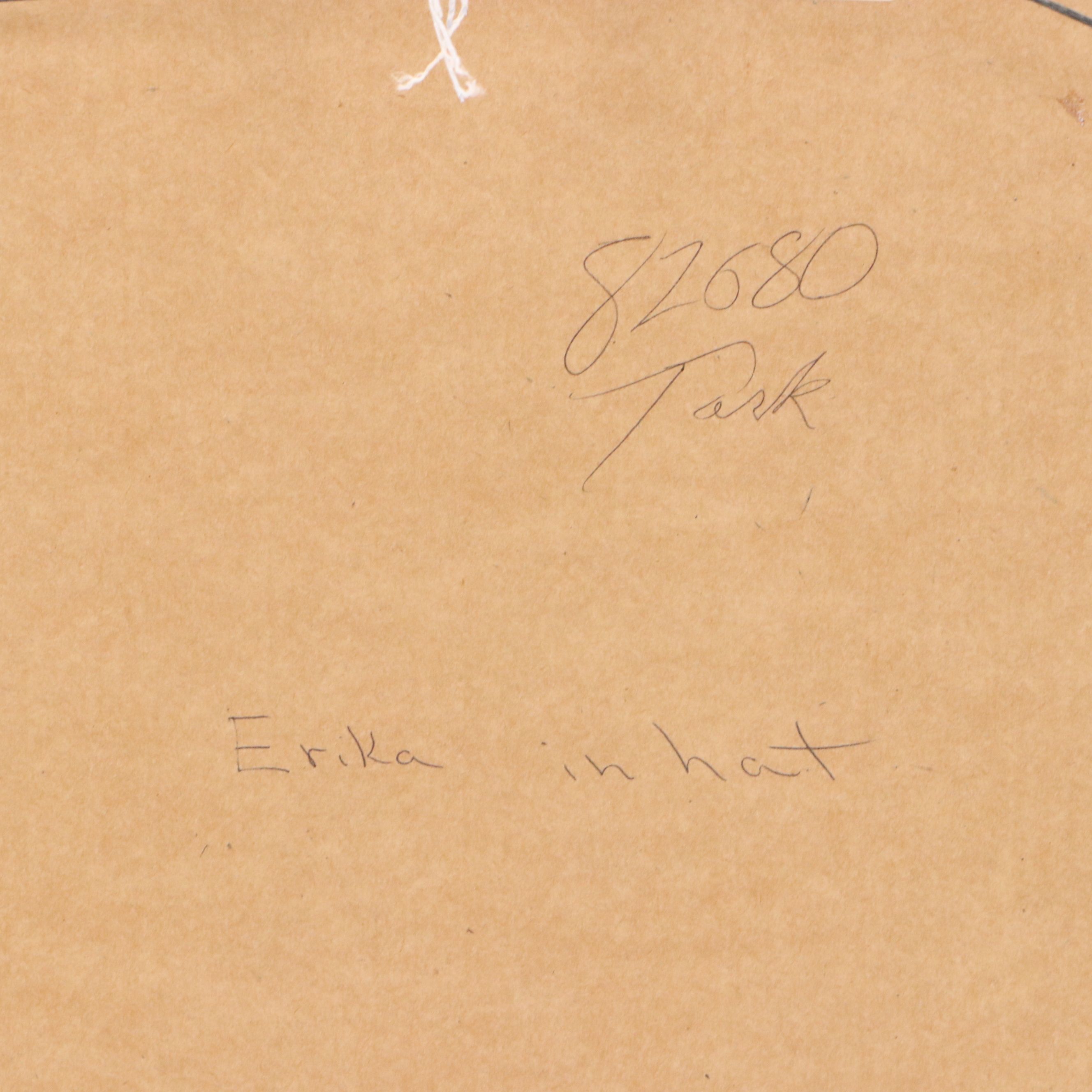 Itzchak Tarkay Screenprint "Erika in Hat," late 20th century