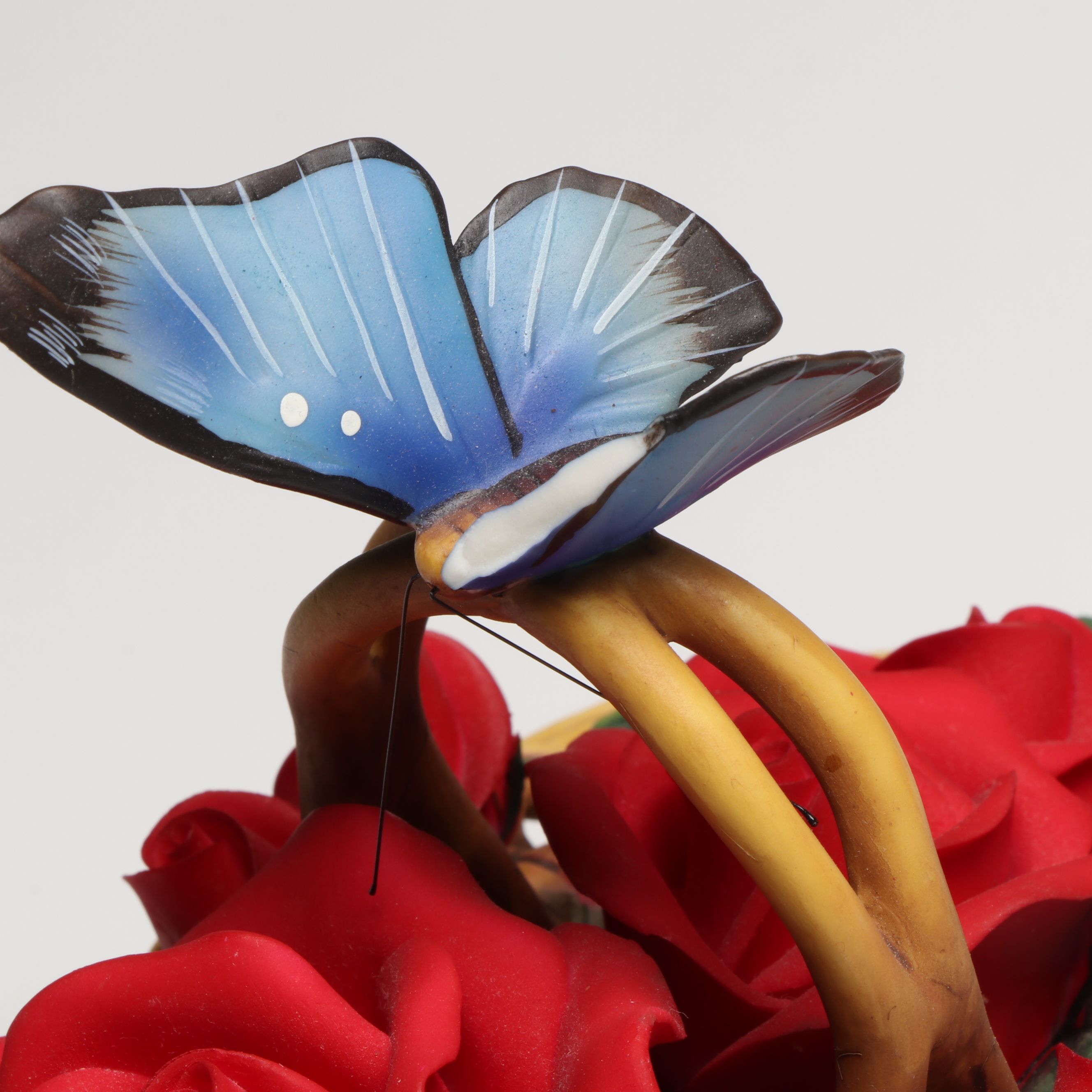 Andrea by Sadek, Symphony with Other Floral Figurines, Late 20th Century