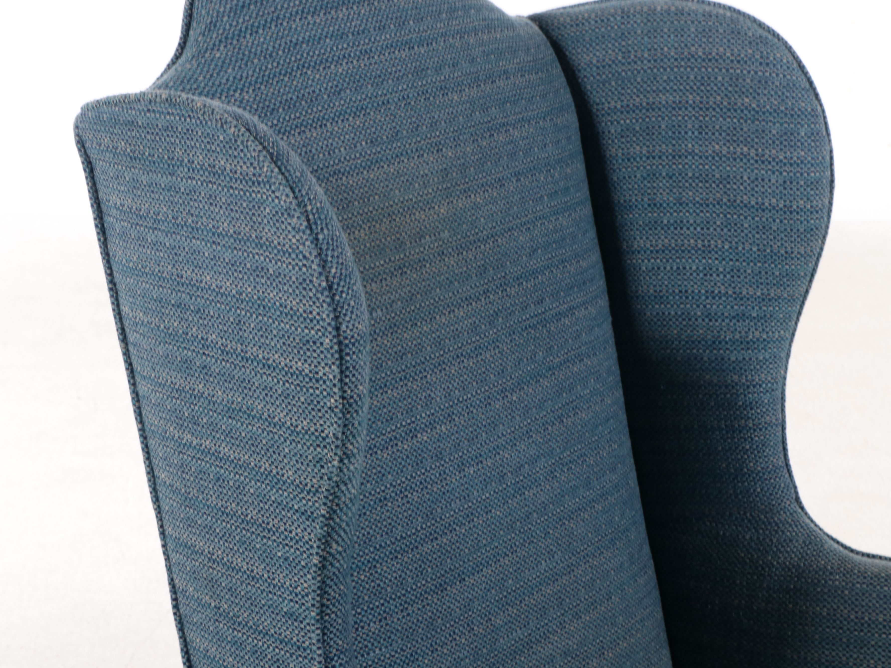 Queen Anne Style Upholstered Wingback Chair