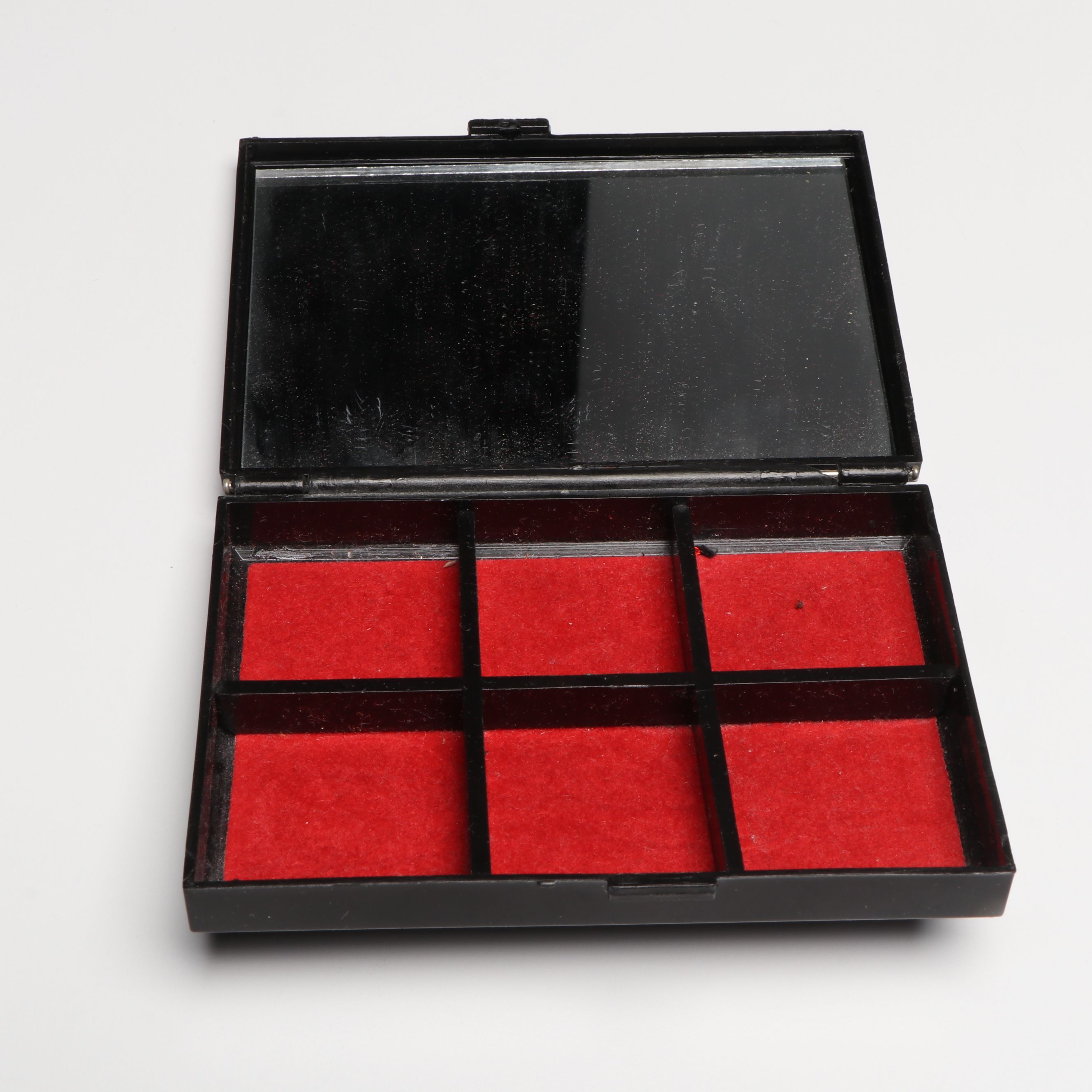 Korean Silver Inlay Iron Tobacco Box with Wood, Leather, More Decorative Boxes