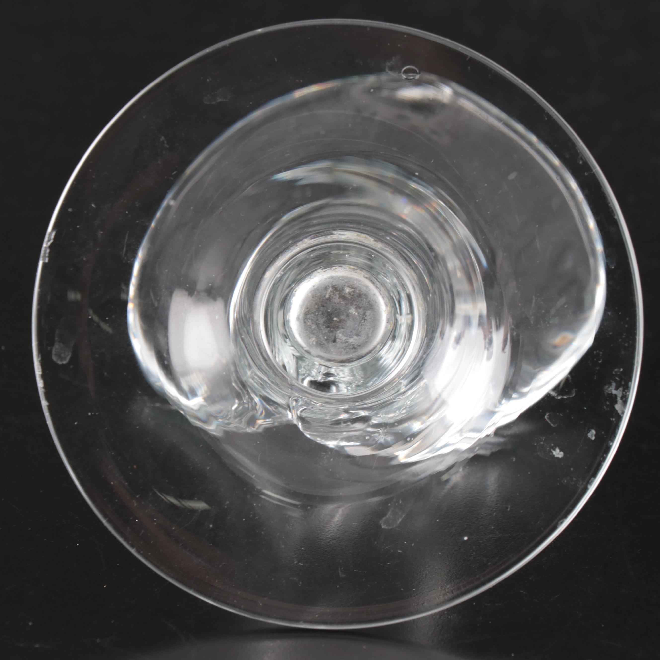 Glass Footed Pitcher, Glass Compote, Vase, and More Glass Tableware