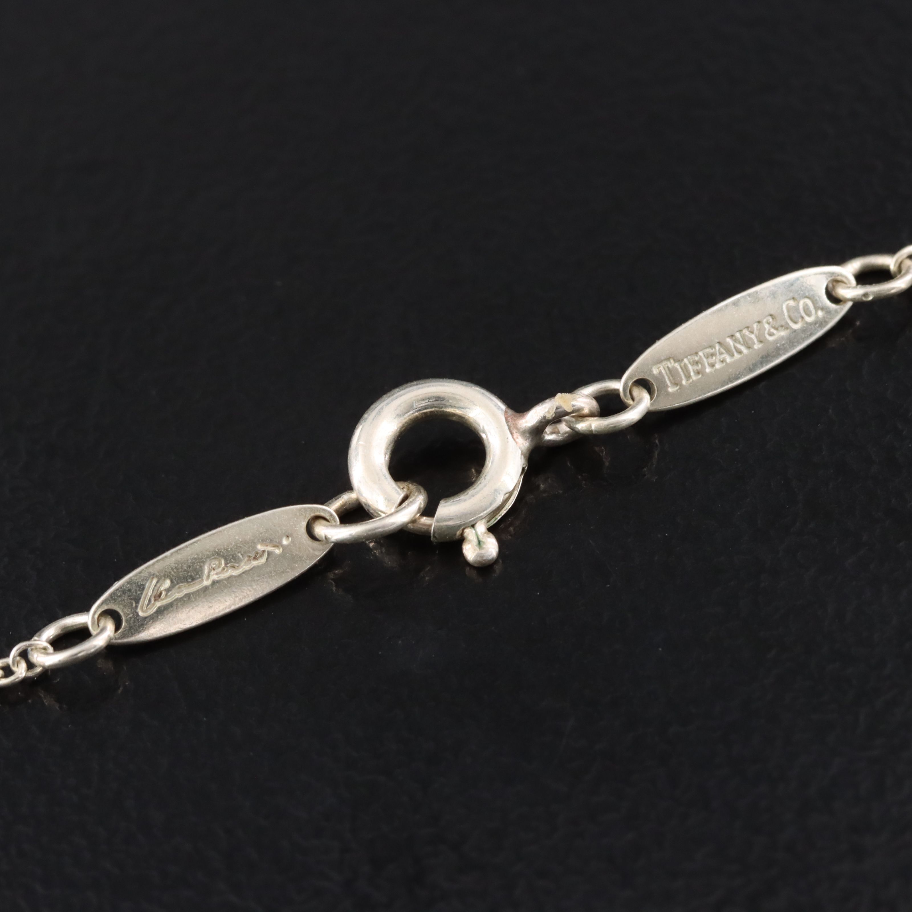 Elsa Peretti for Tiffany & Co. Sterling Silver Tear Drop Necklace