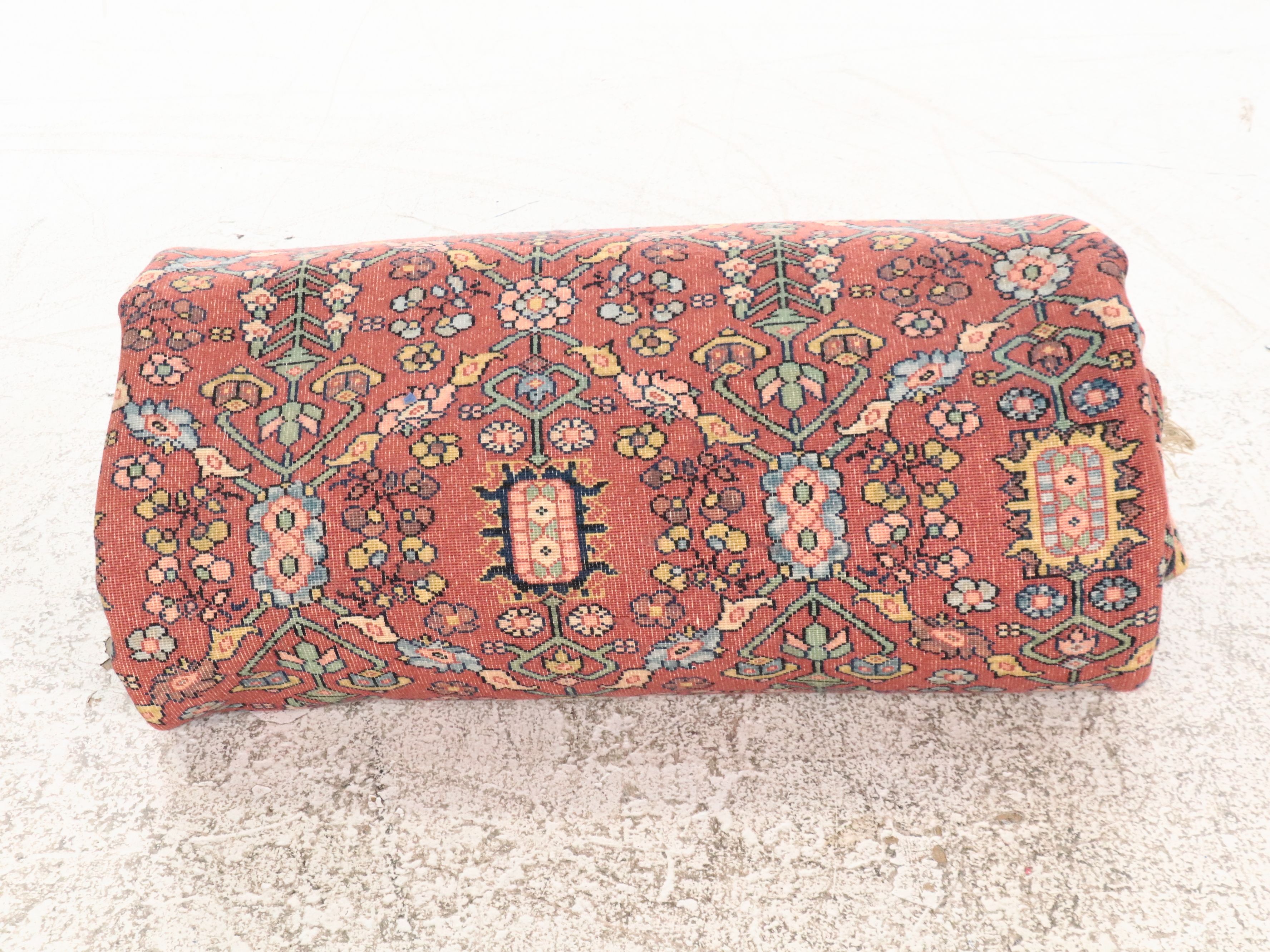 8'7 x 12'9 Power Loomed Karastan "Serapi" Area Rug with Runner Mat