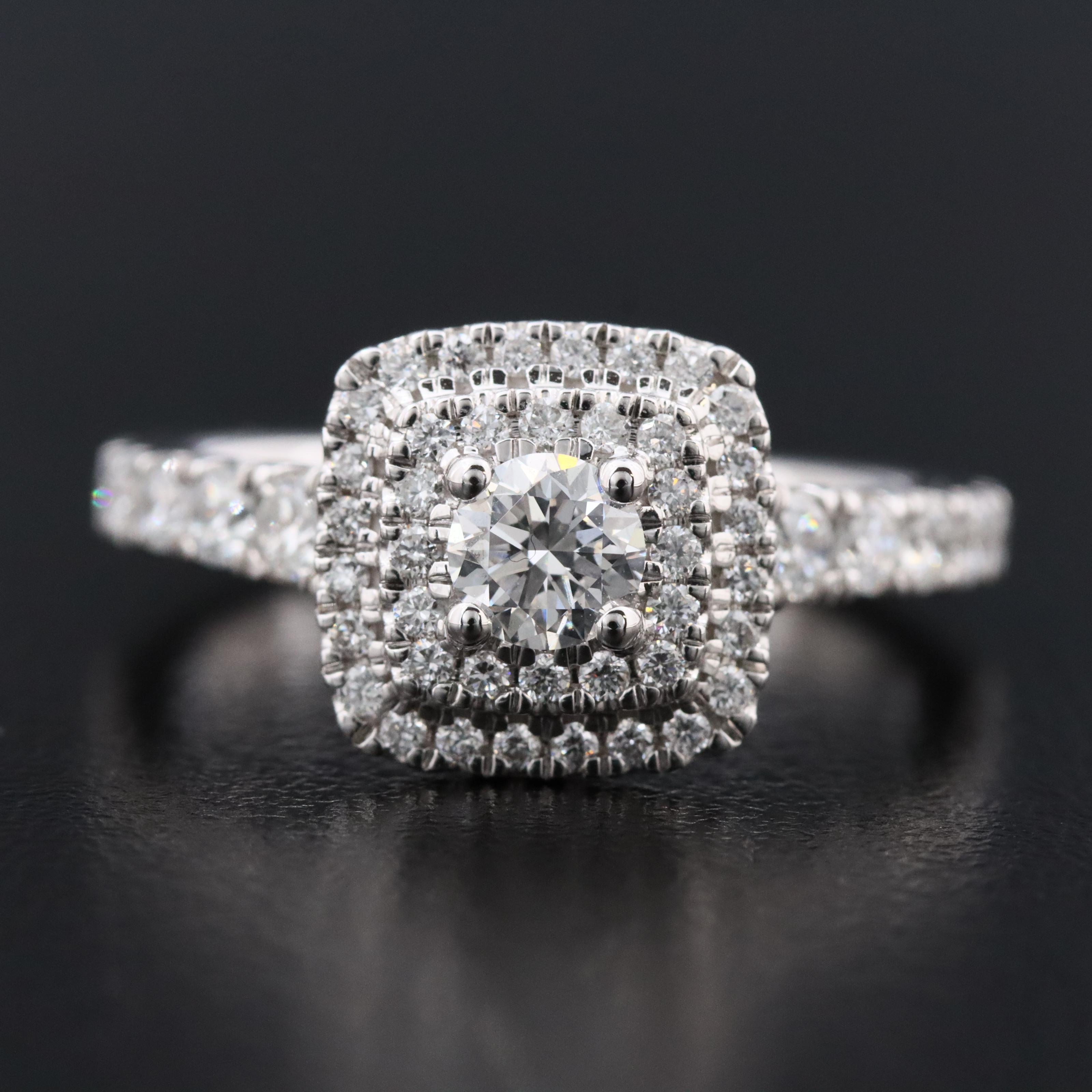 14K 1.12 CTW Lab Grown Diamond Ring with Online IGI Report