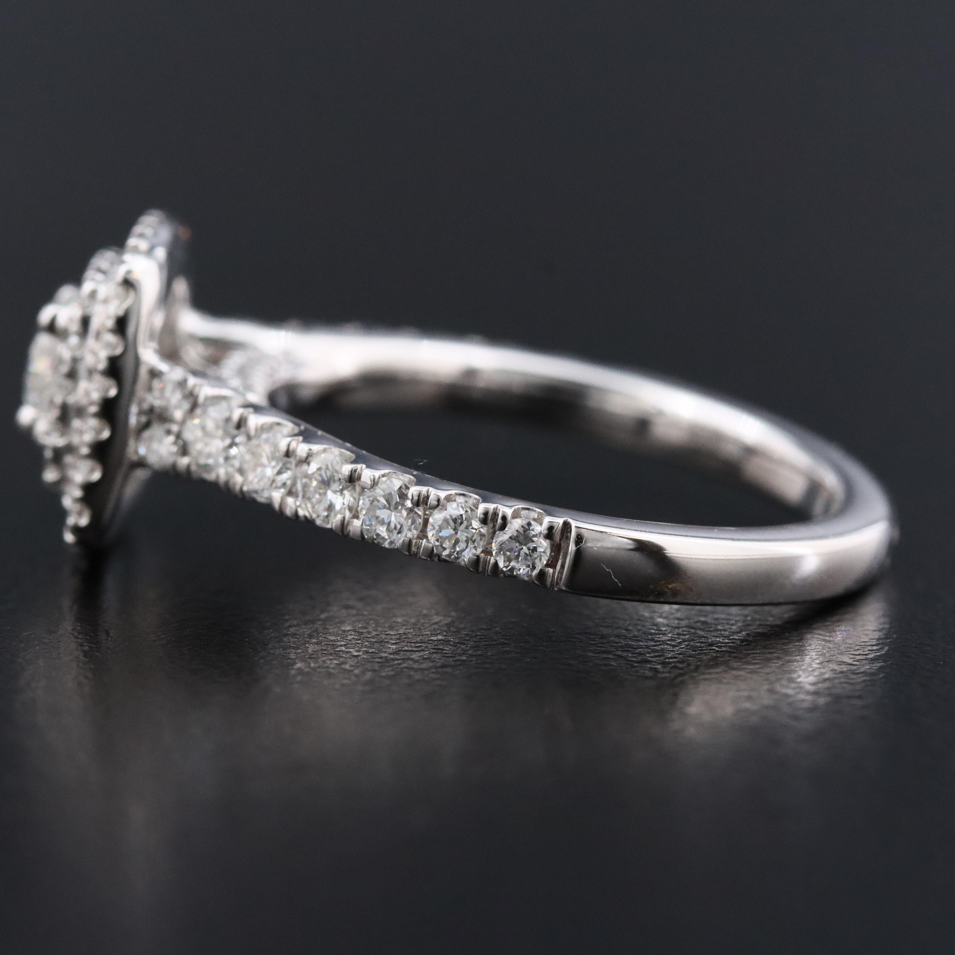 14K 1.12 CTW Lab Grown Diamond Ring with Online IGI Report