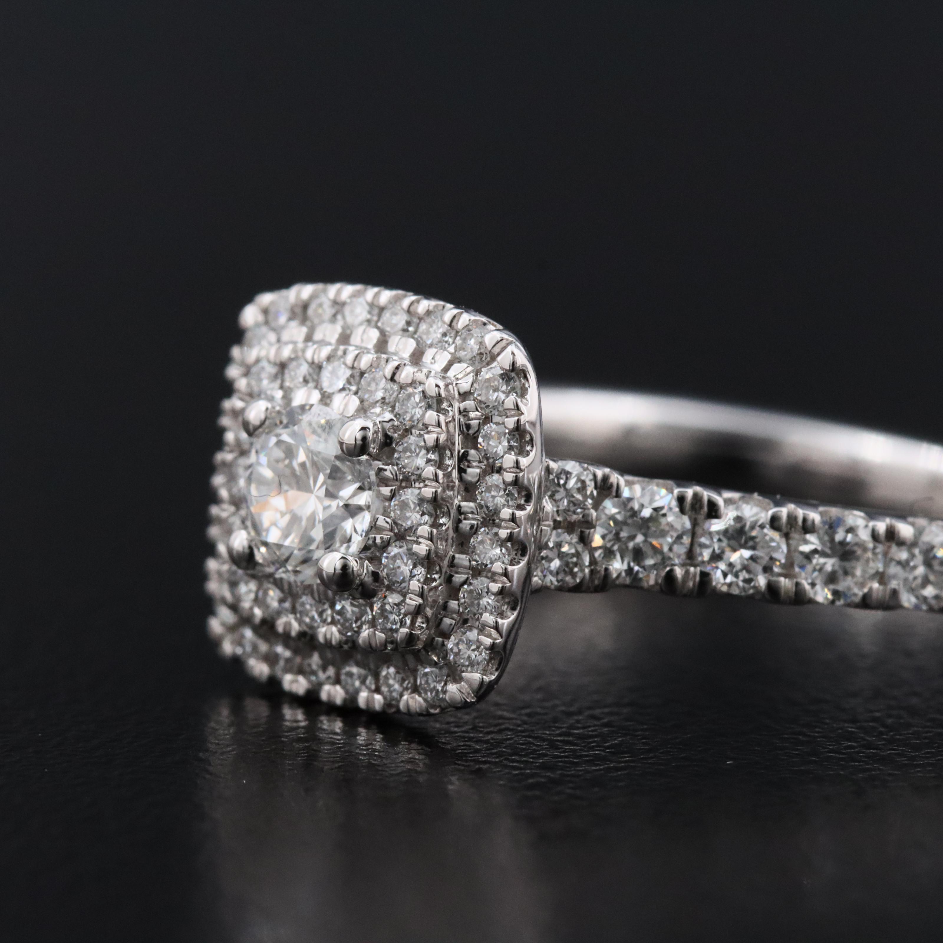 14K 1.12 CTW Lab Grown Diamond Ring with Online IGI Report