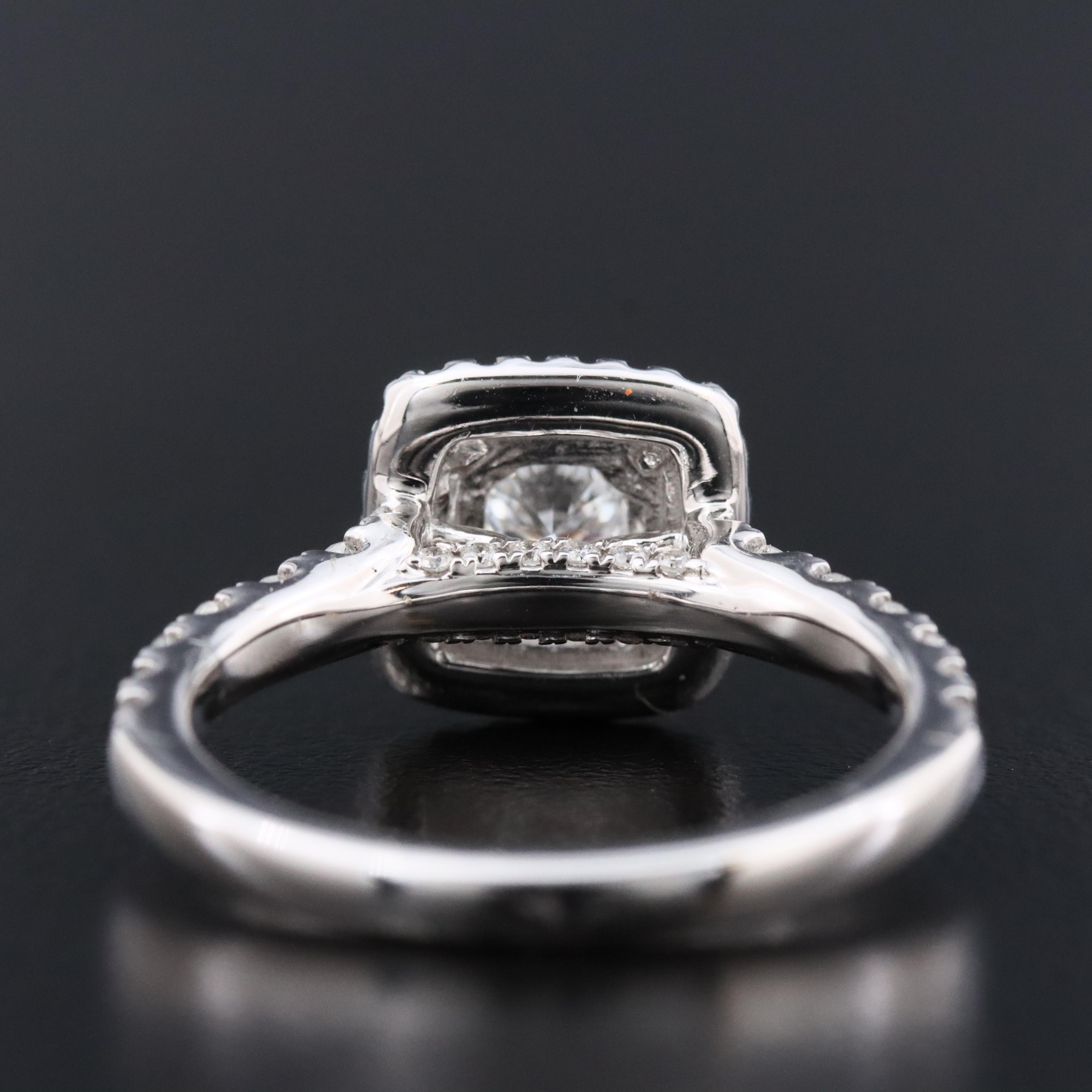 14K 1.12 CTW Lab Grown Diamond Ring with Online IGI Report