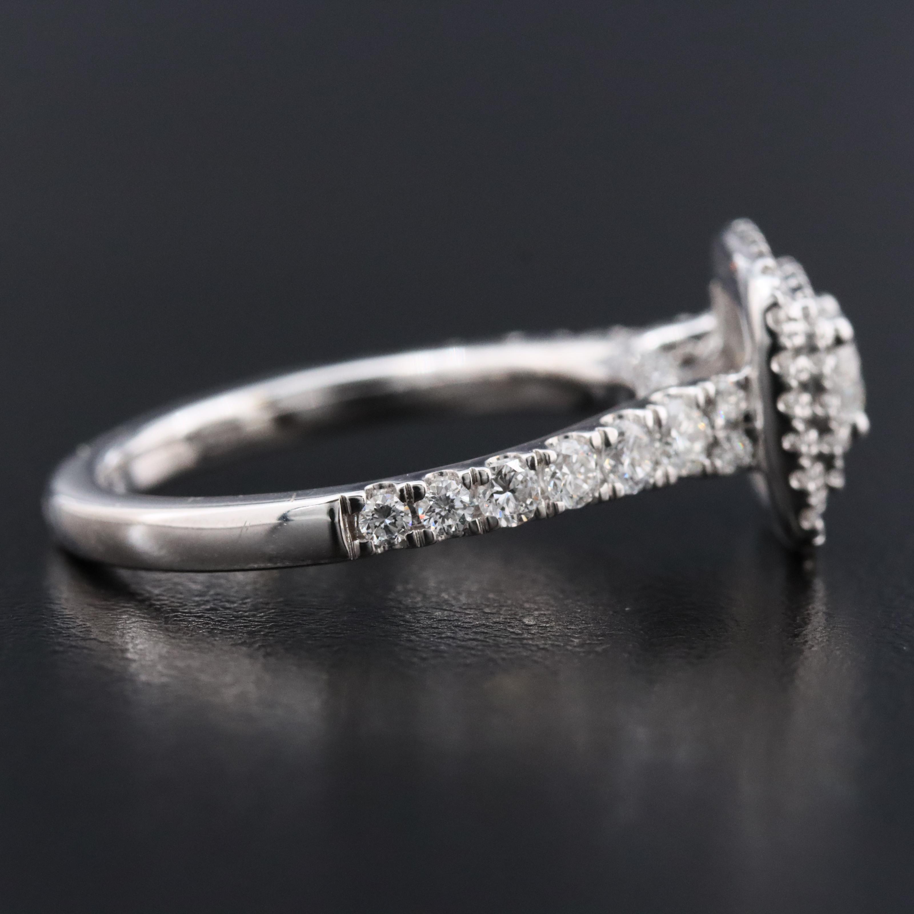 14K 1.12 CTW Lab Grown Diamond Ring with Online IGI Report