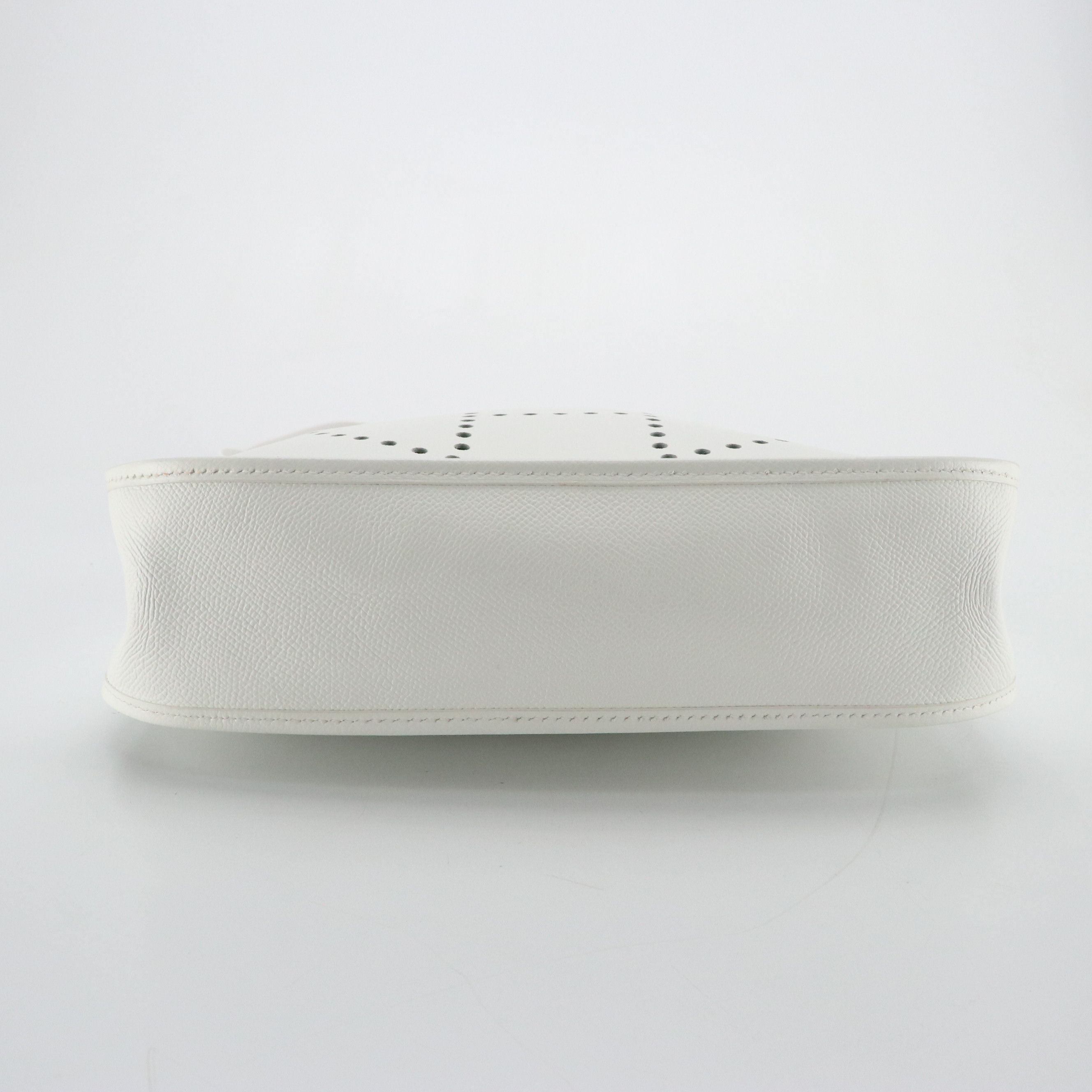 Hermès Evelyne 1 GM Bag in White Epsom Leather