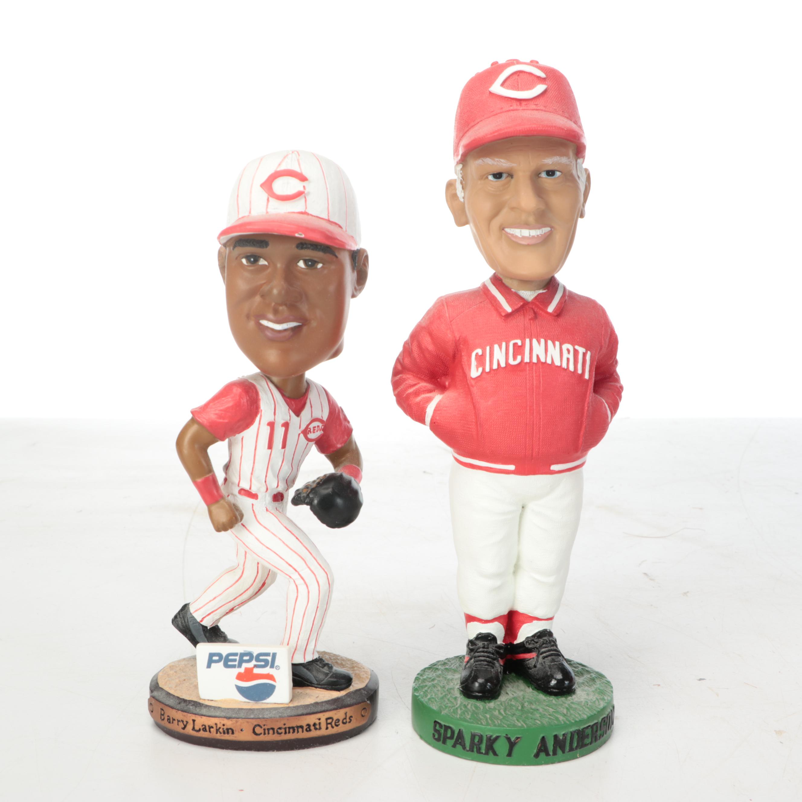 Cincinnati Reds Bobbleheads with Bench, Rose and More