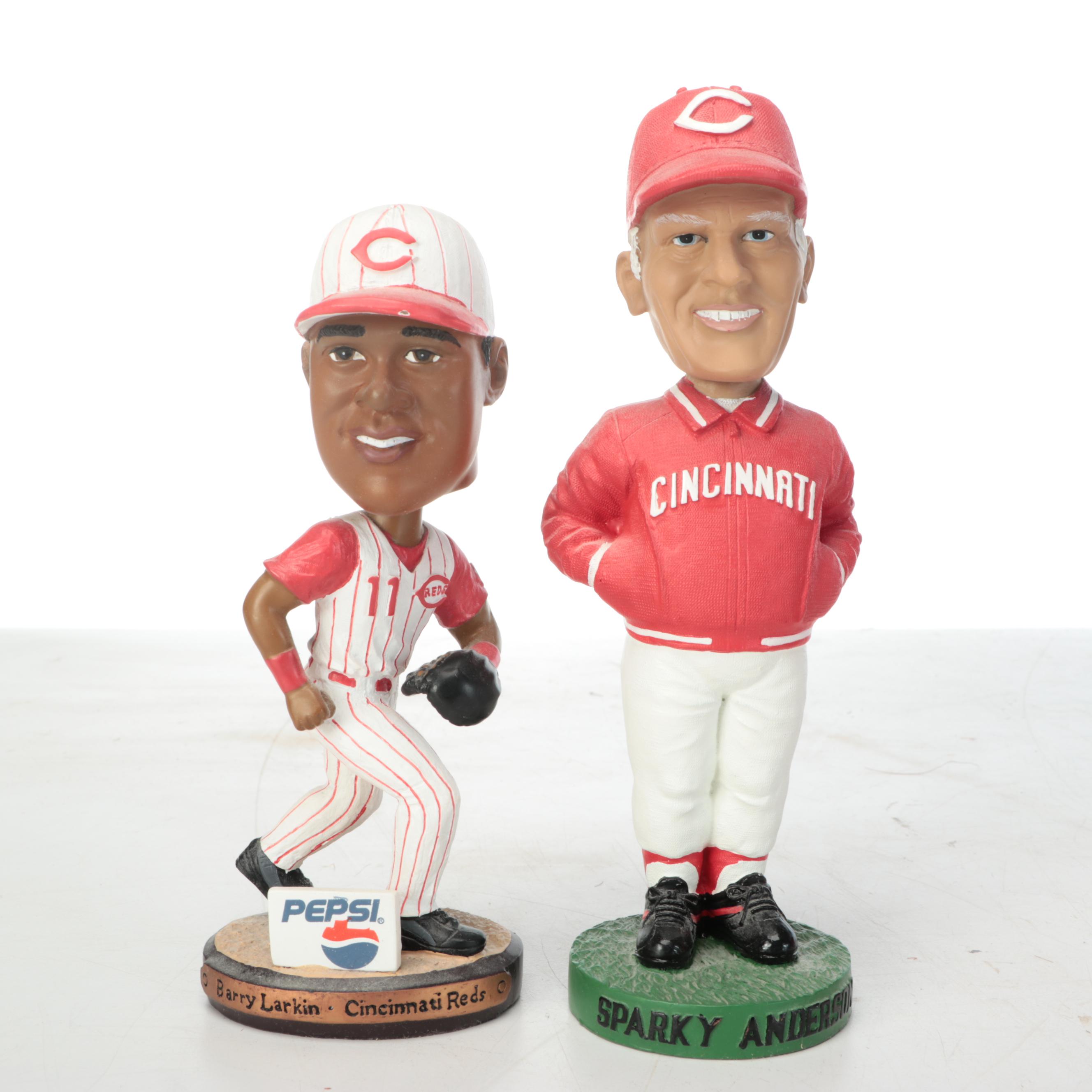 Cincinnati Reds Bobbleheads with Bench, Rose and More