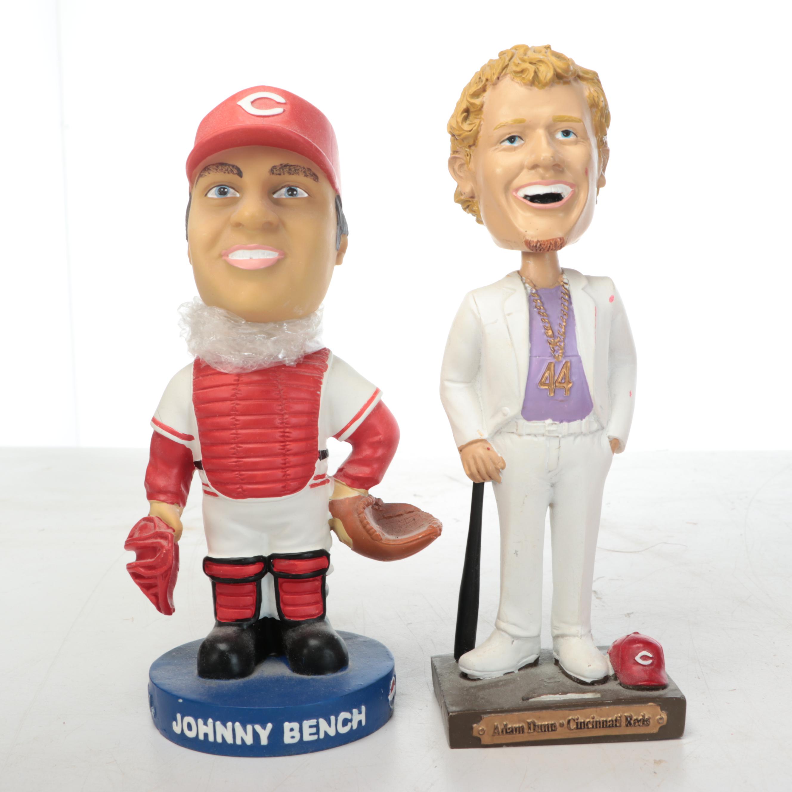 Cincinnati Reds Bobbleheads with Bench, Rose and More