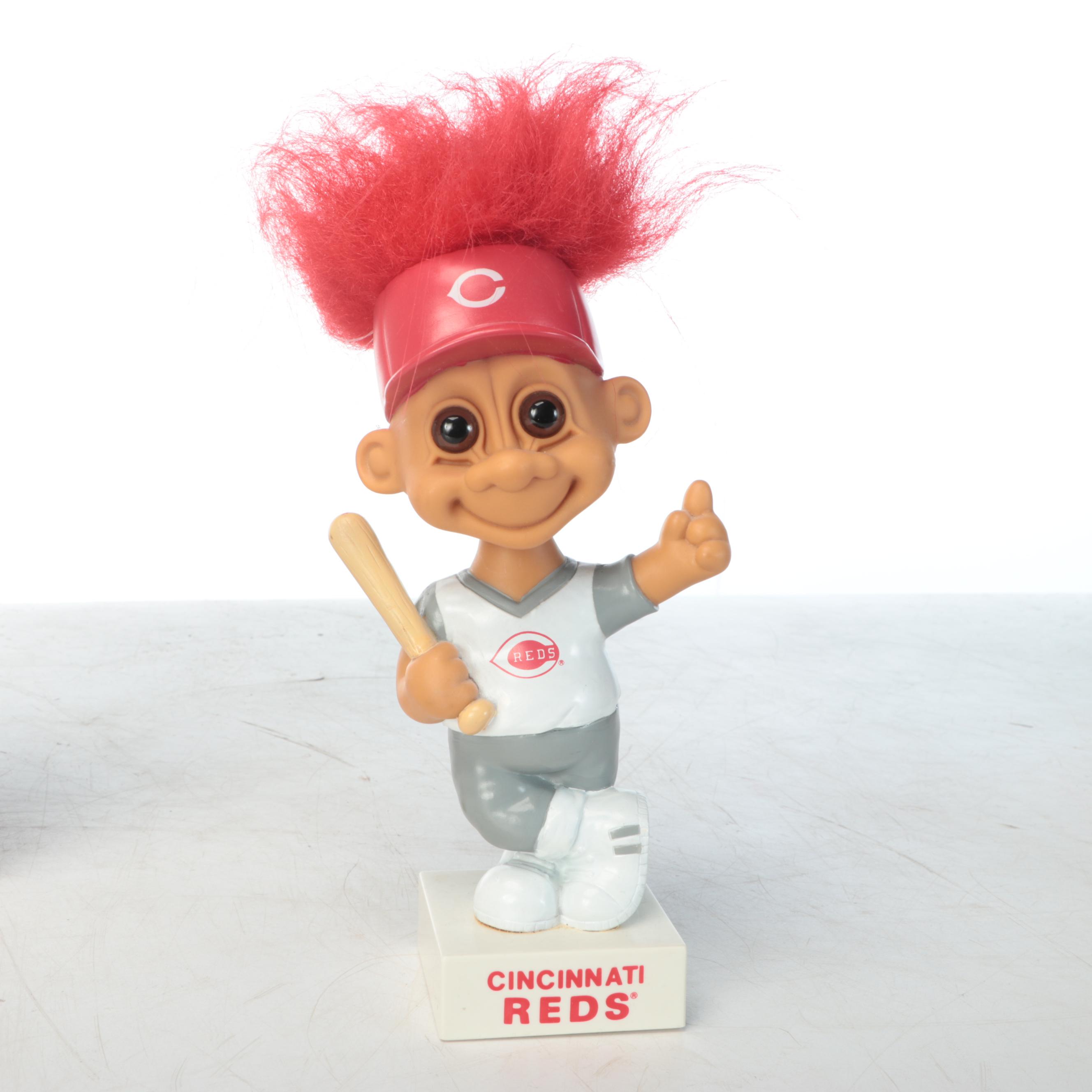 Cincinnati Reds Bobbleheads with Bench, Rose and More