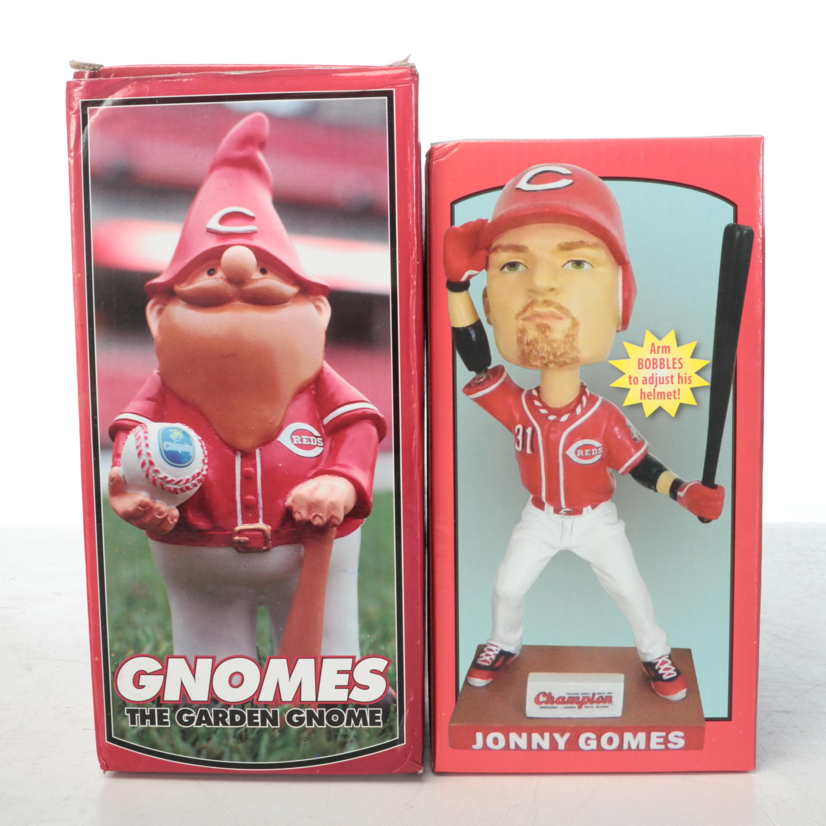 Cincinnati Reds Bobbleheads with Bench, Rose and More