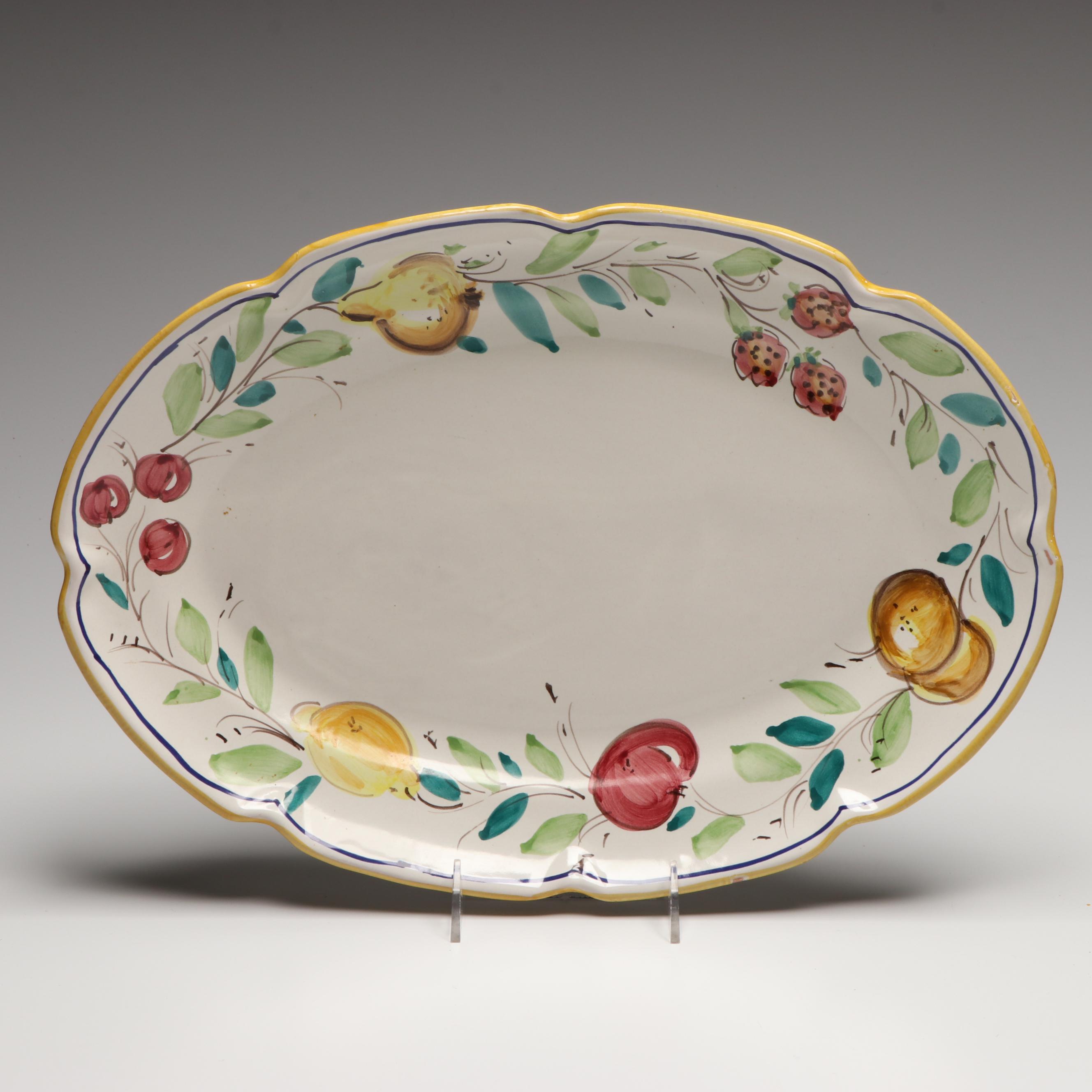 Stoviglieria and Other Italian Majolica Platters