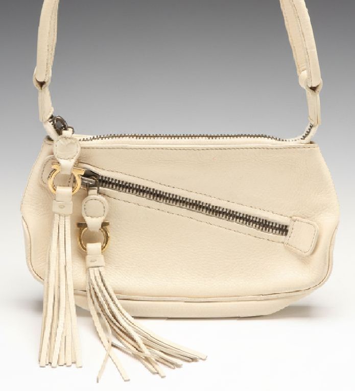 Salvatore Ferragamo Calfskin Leather Handbag