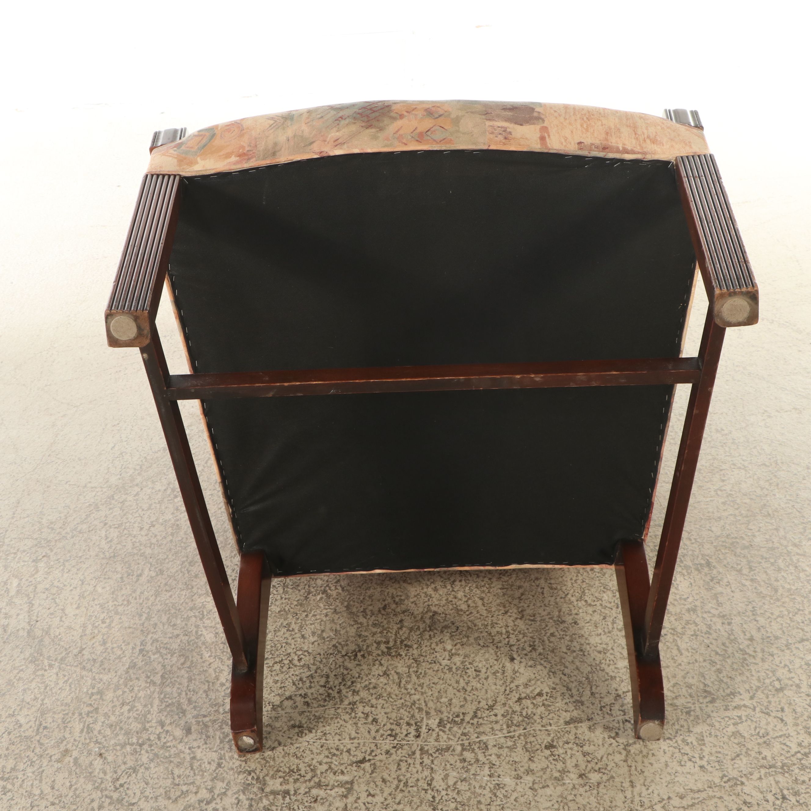 Georgian Style Mahogany Lolling Chair