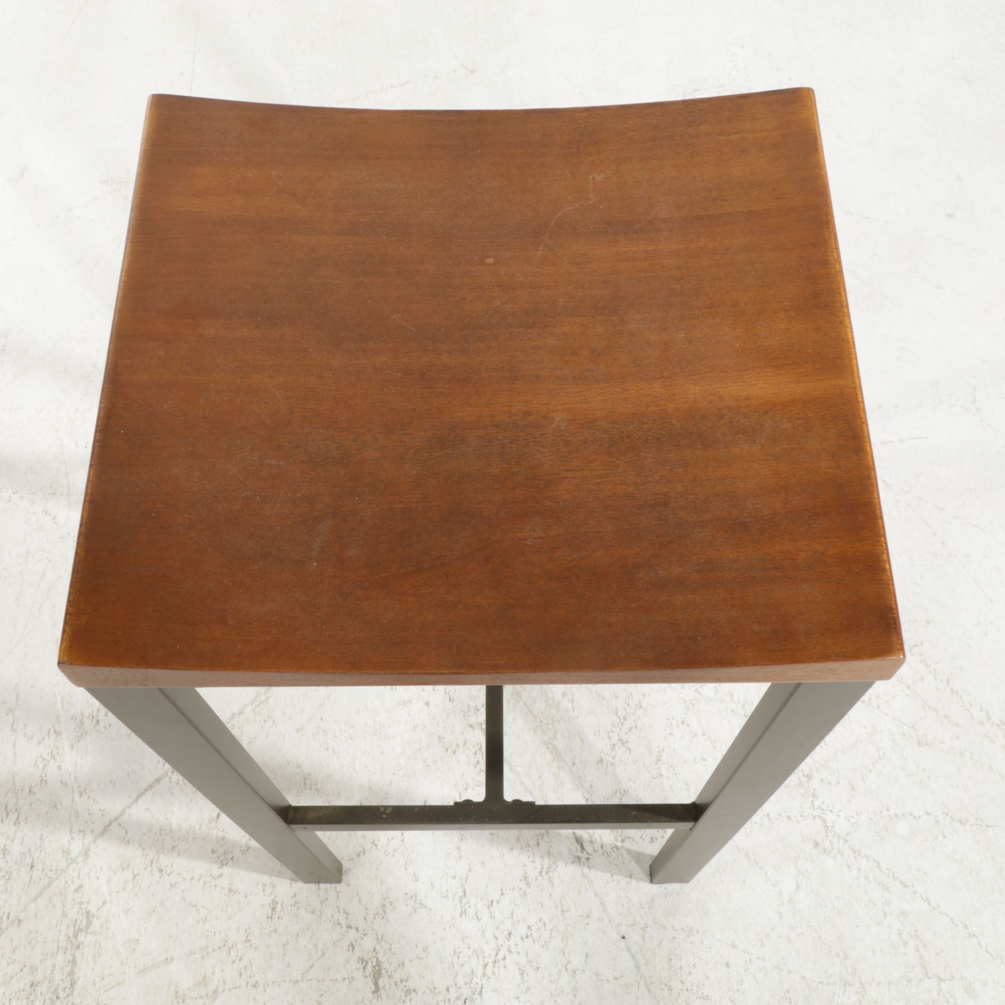 Pair of Coaster Metal Framed Barstools, 21st Century