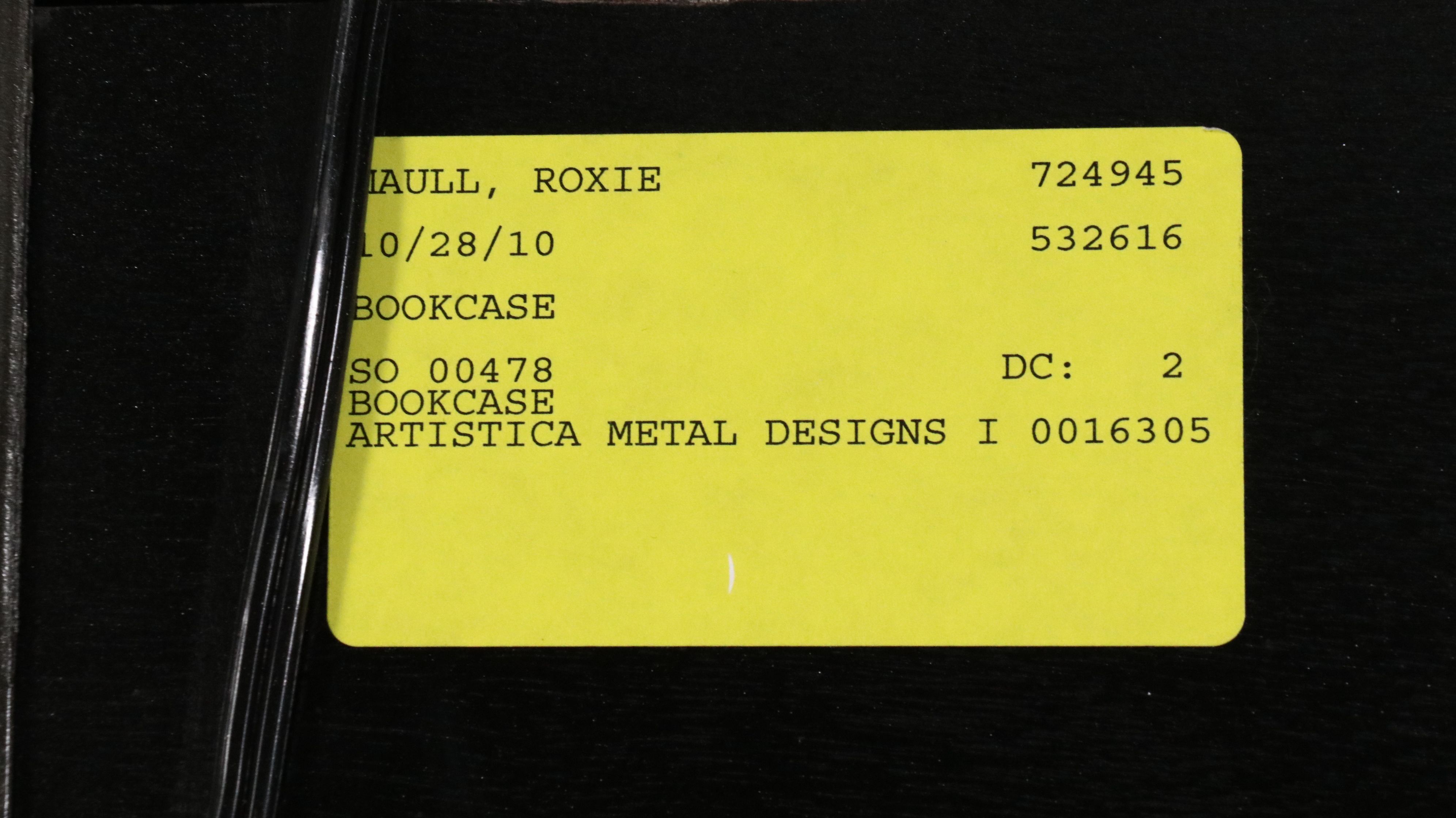 Artistica Patinated Wrought Metal and Glass Illuminated Étagère