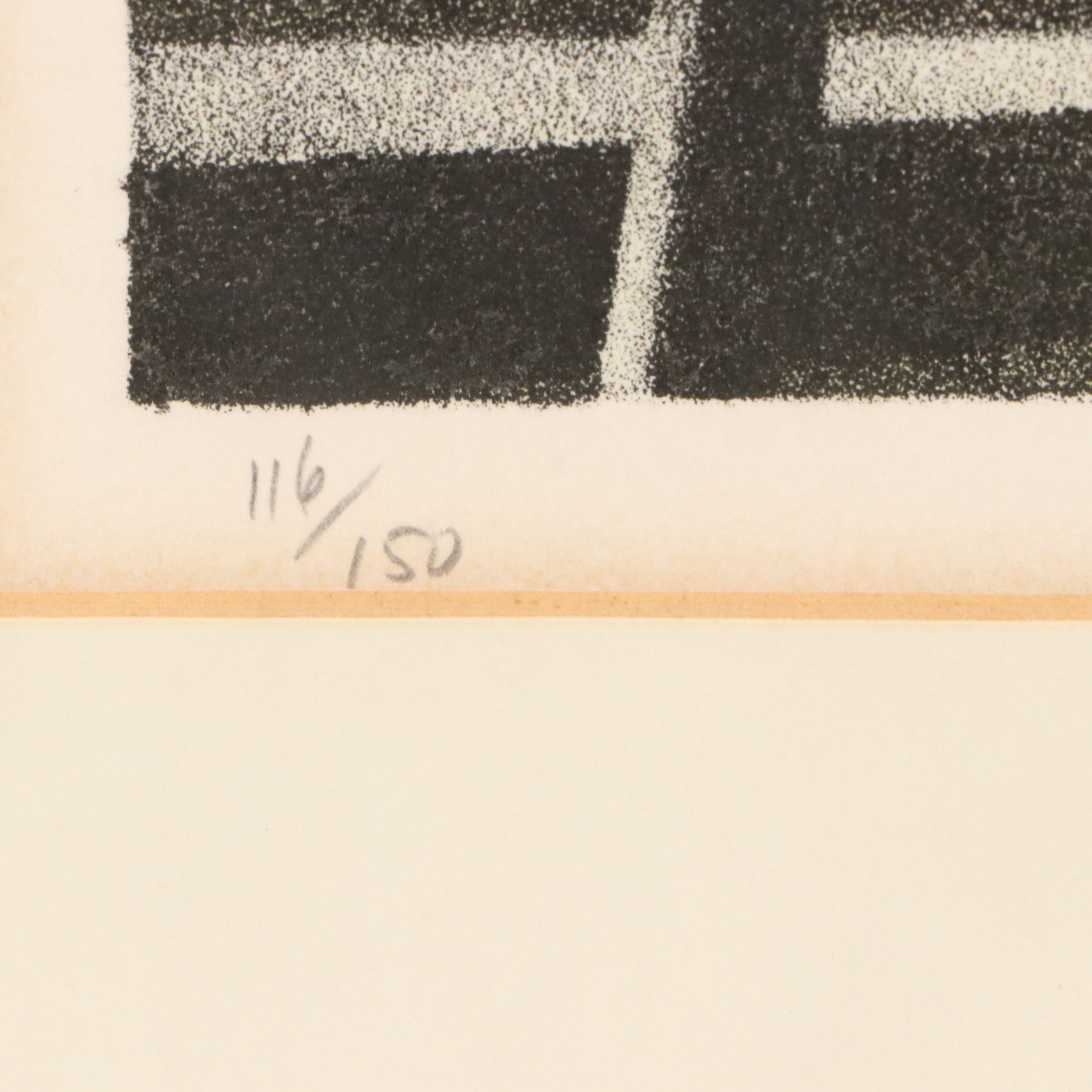 Robert Kipniss Lithograph "Late Summer," 1977