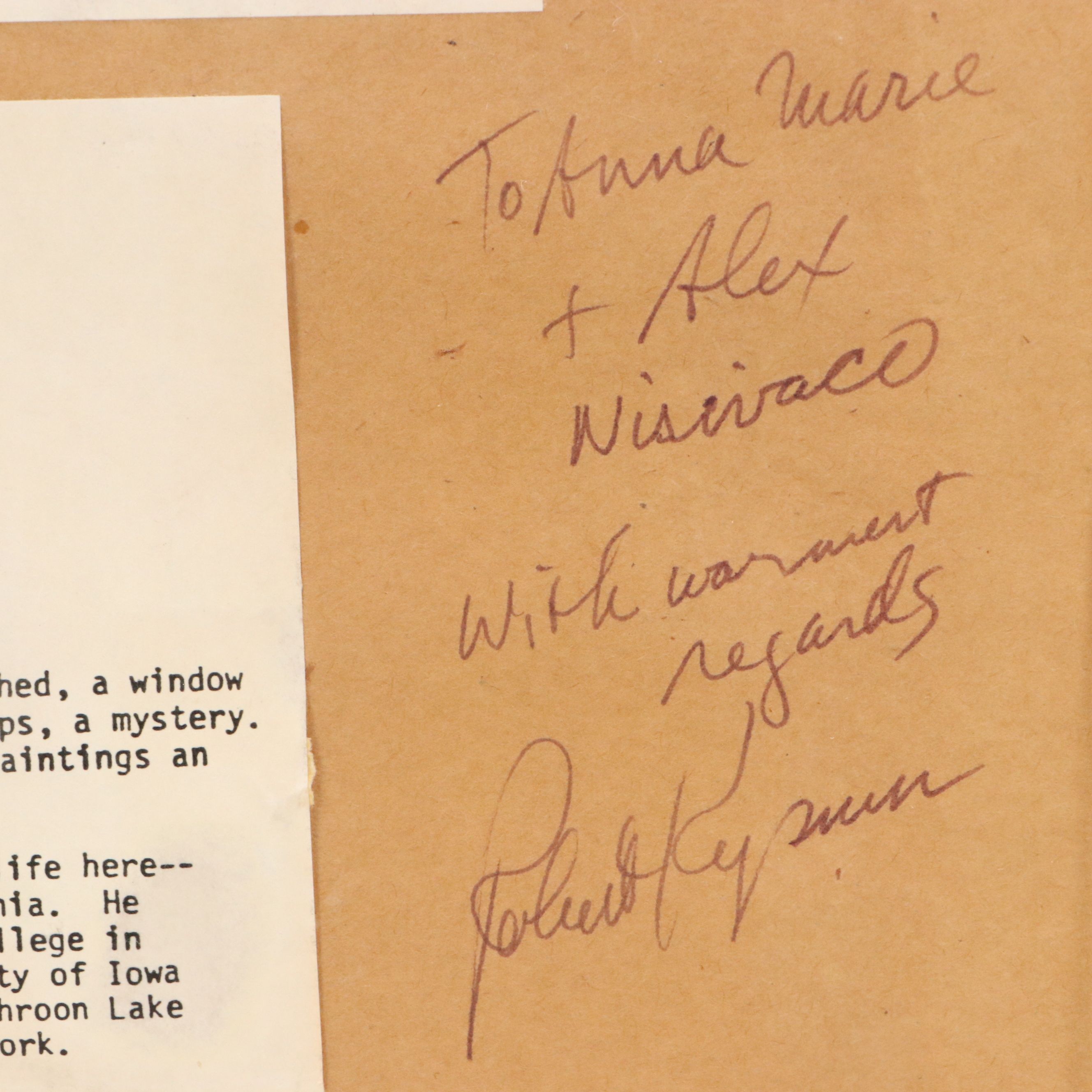 Robert Kipniss Lithograph "Late Summer," 1977