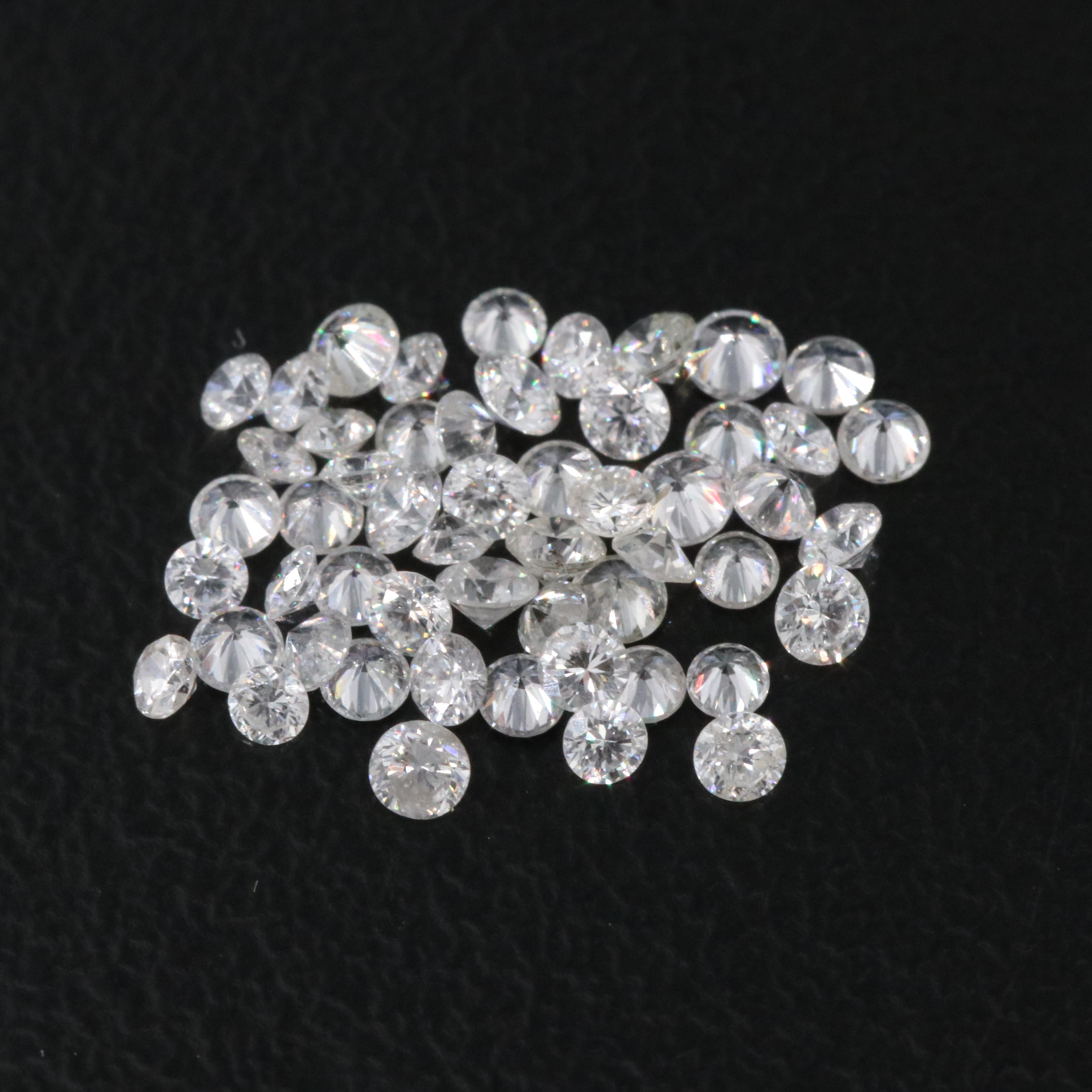 Loose 1.00 CTW Lab Grown Diamonds