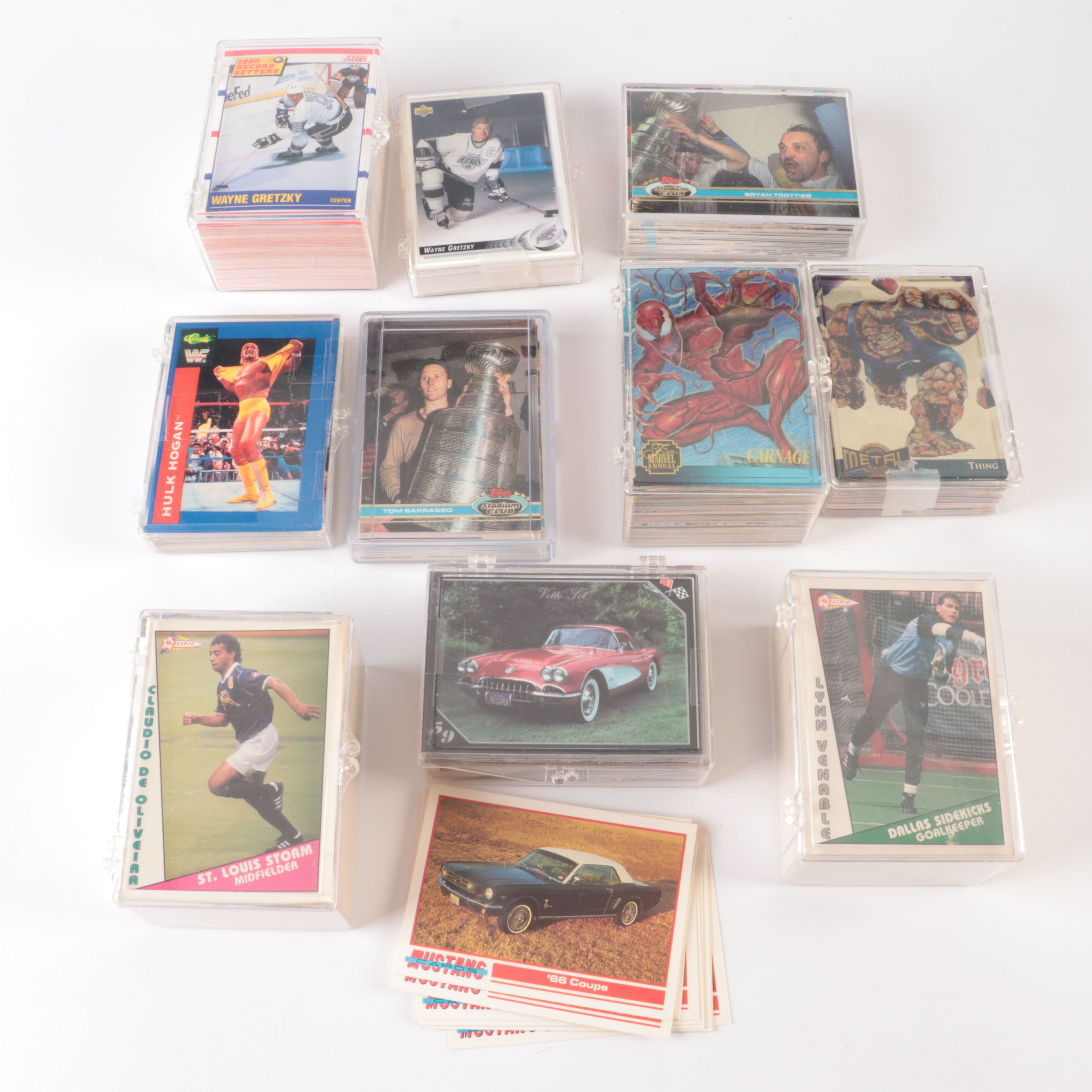 Large Group of 1980s to 2000s Sports and Non-Sports Cards, Rookies, Stars & More