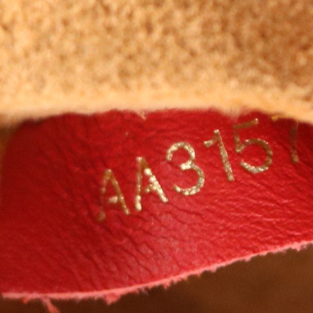 Louis Vuitton Tuileries NM Two-Way Bag in Monogram Canvas, Red & Black Leather