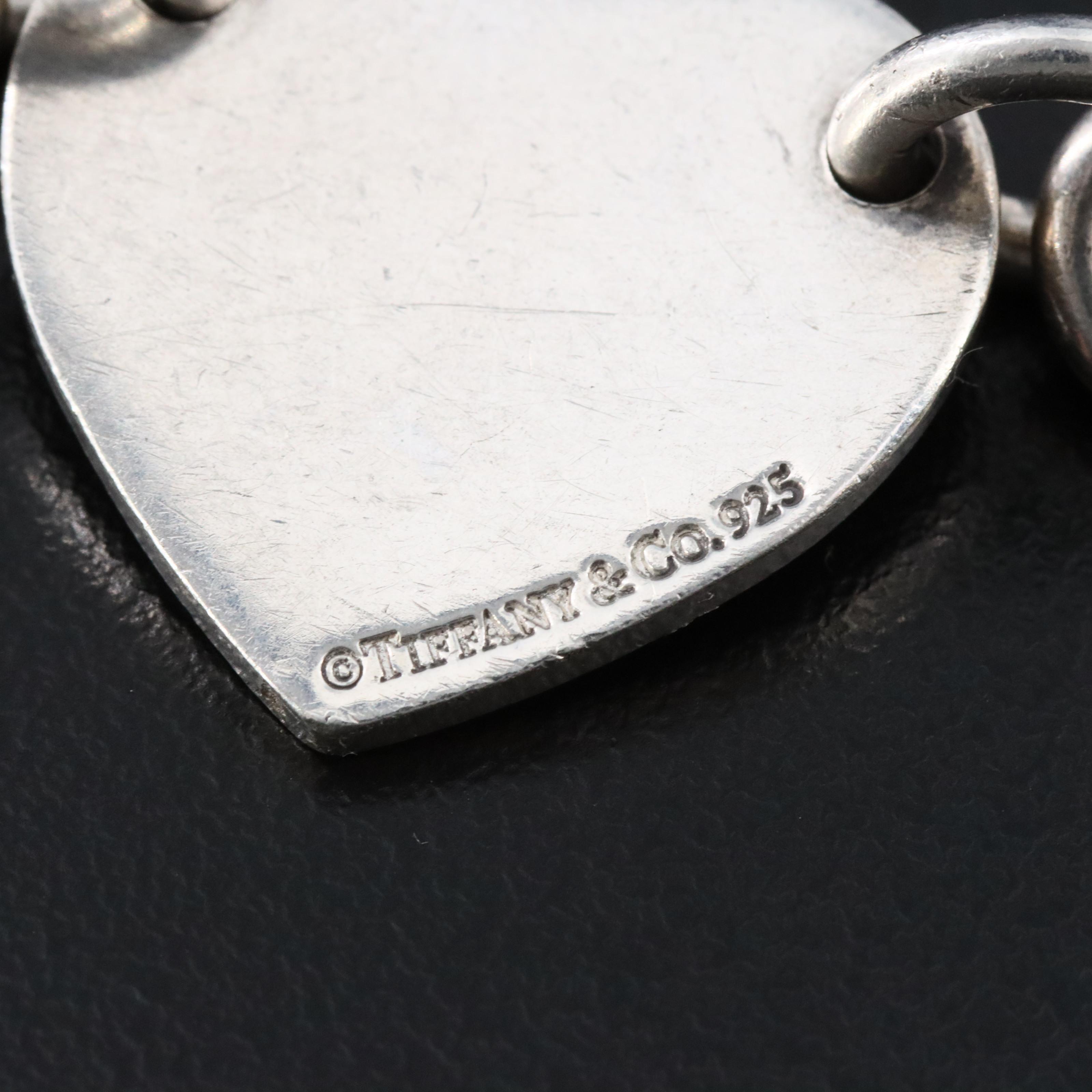 Tiffany & Co. Return to Tiffany Sterling Heart Bracelet