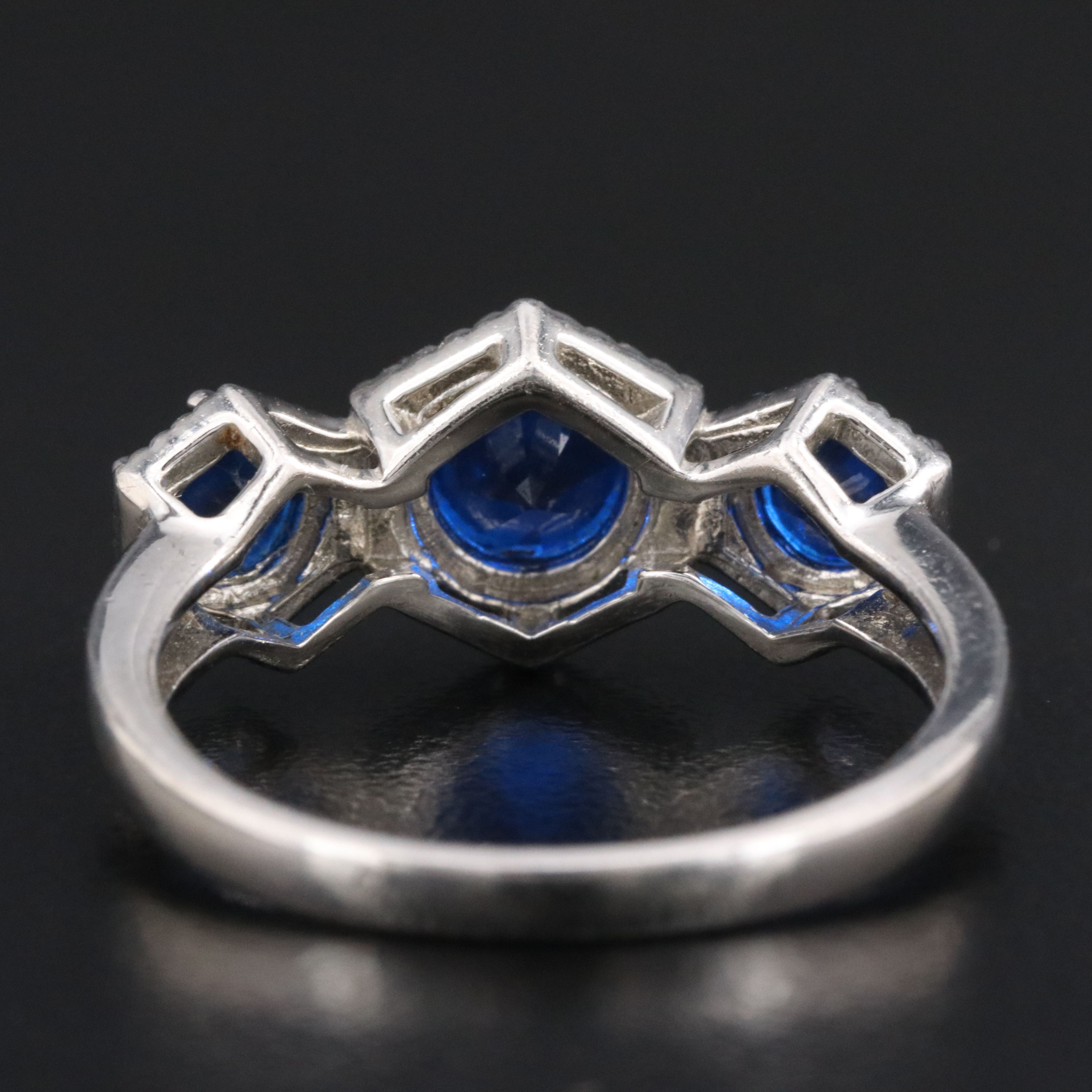 Sterling Spinel Ring