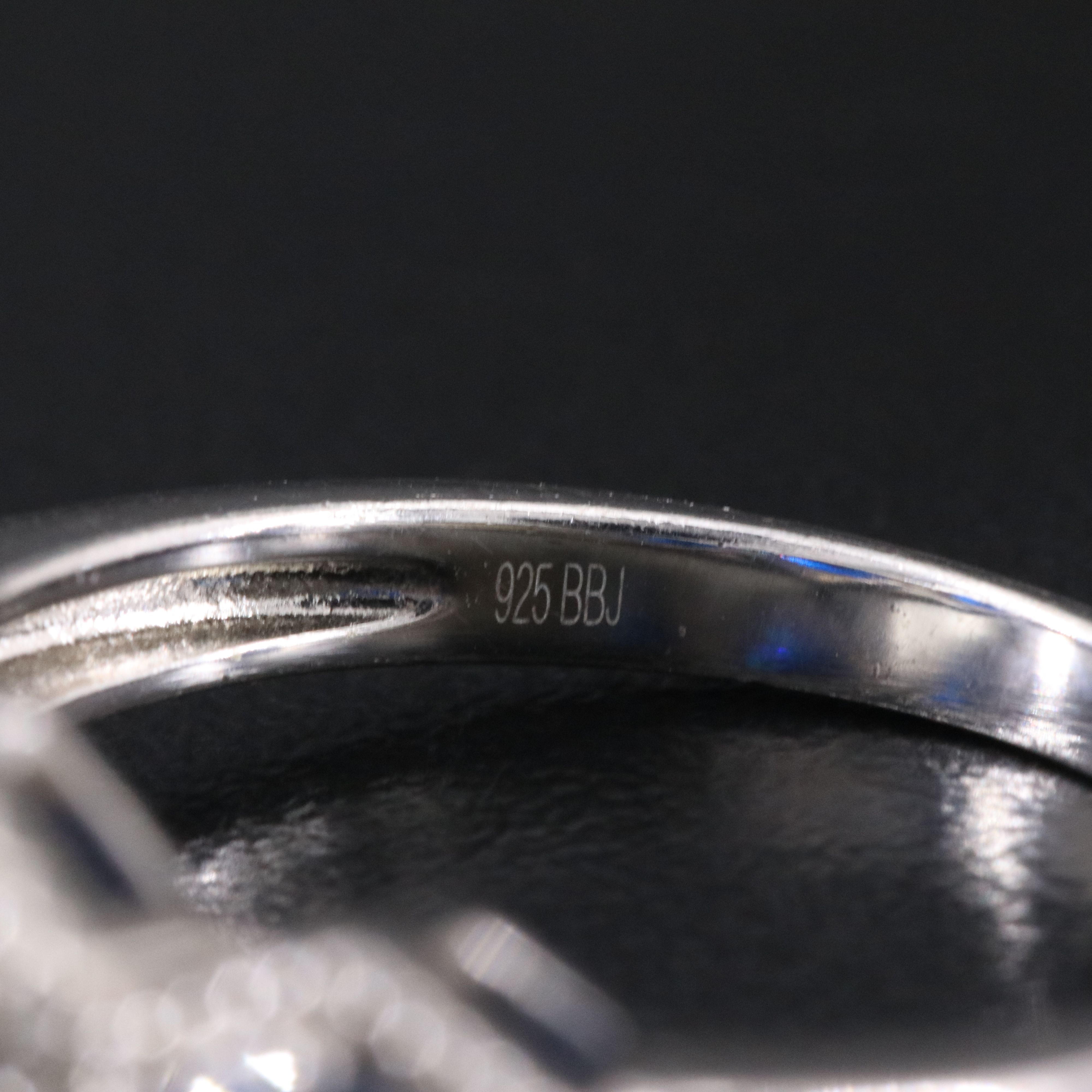 Sterling Spinel Ring