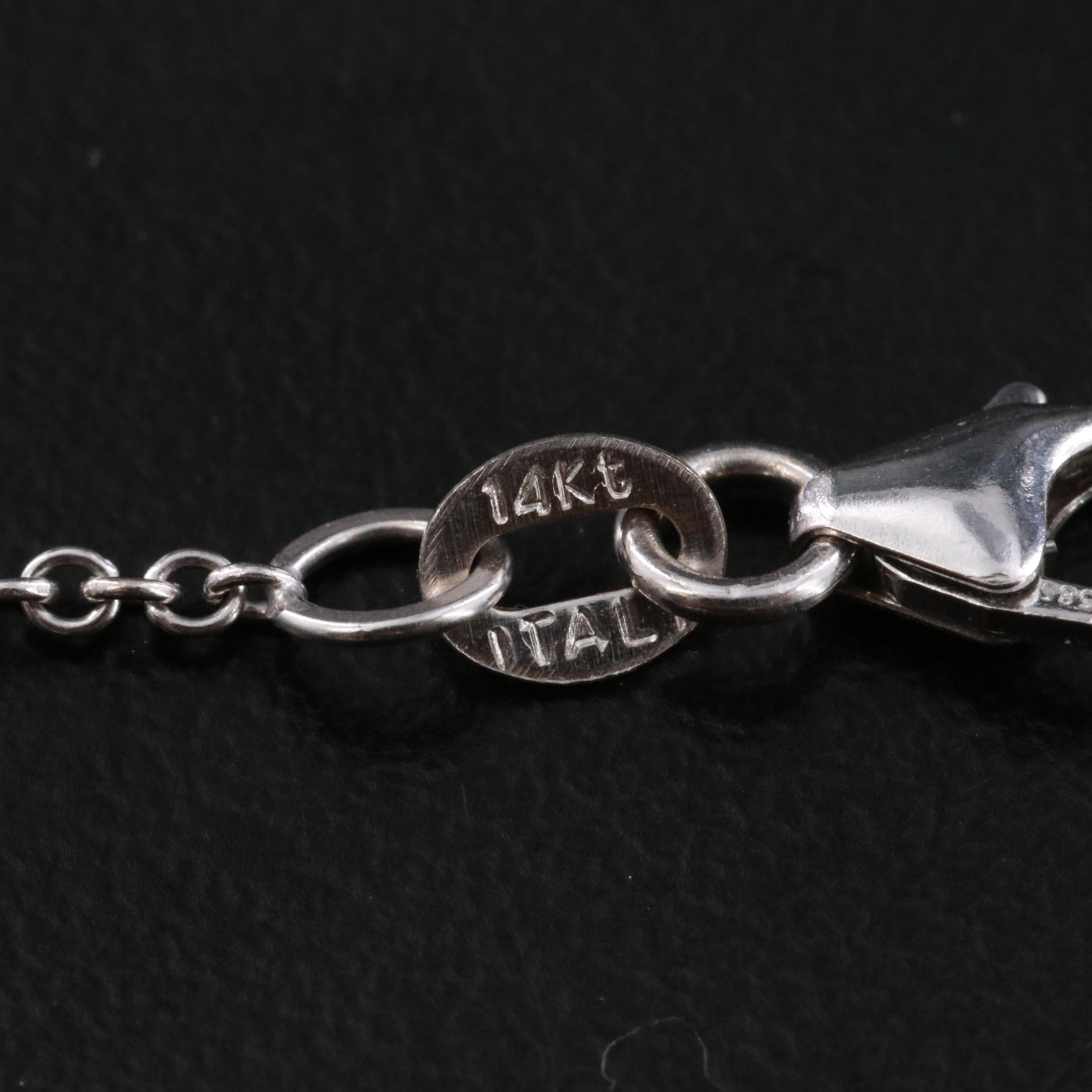 14K Pearl and Diamond Pendant Necklace