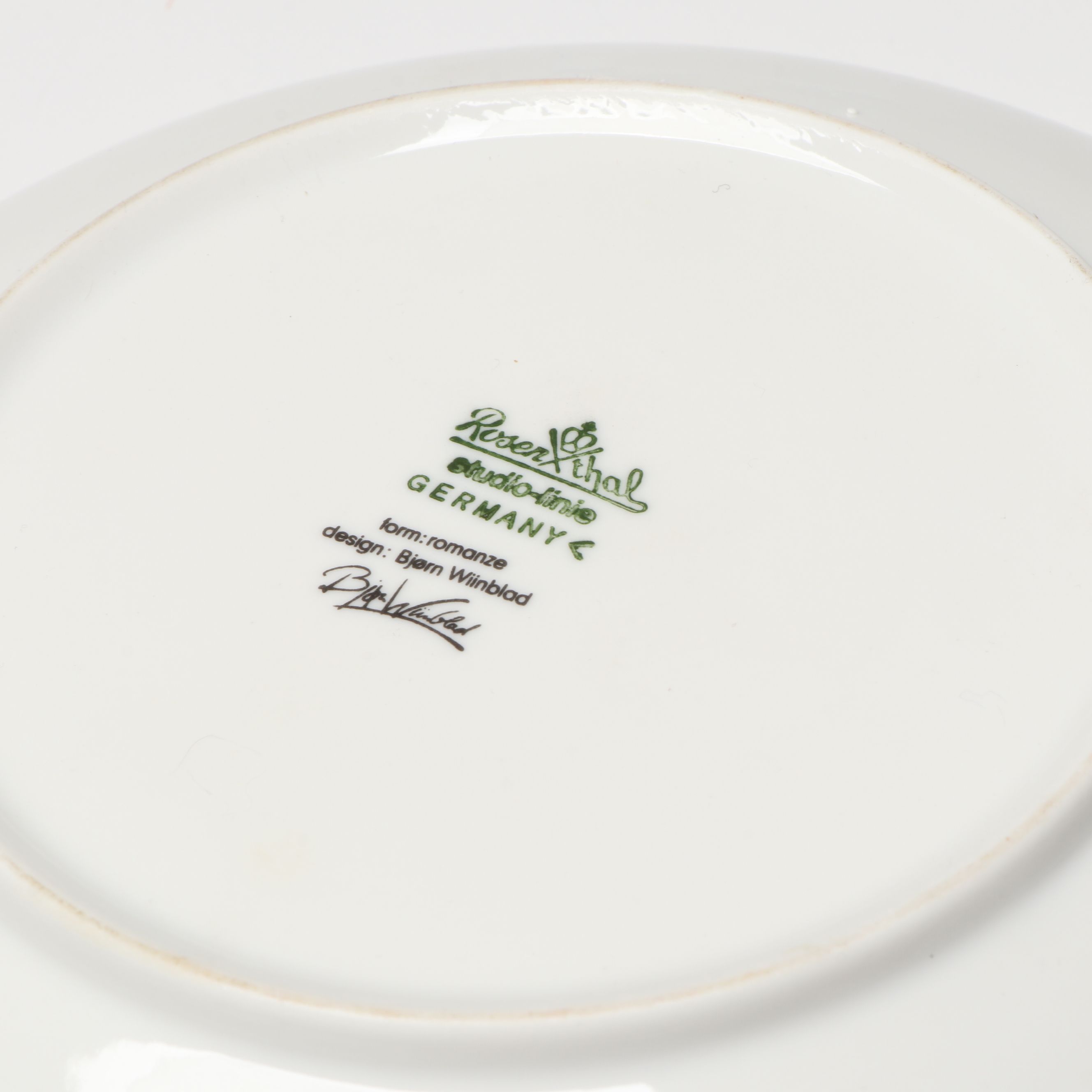 Rosenthal "Benares" Pitcher with Other Porcelain Tableware and Accessories