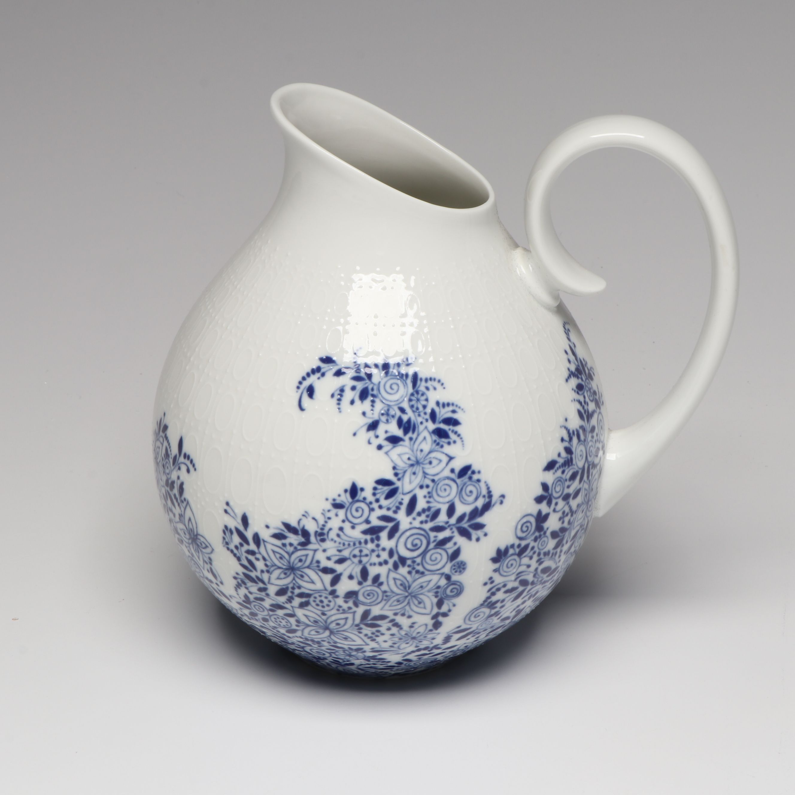 Rosenthal "Benares" Pitcher with Other Porcelain Tableware and Accessories