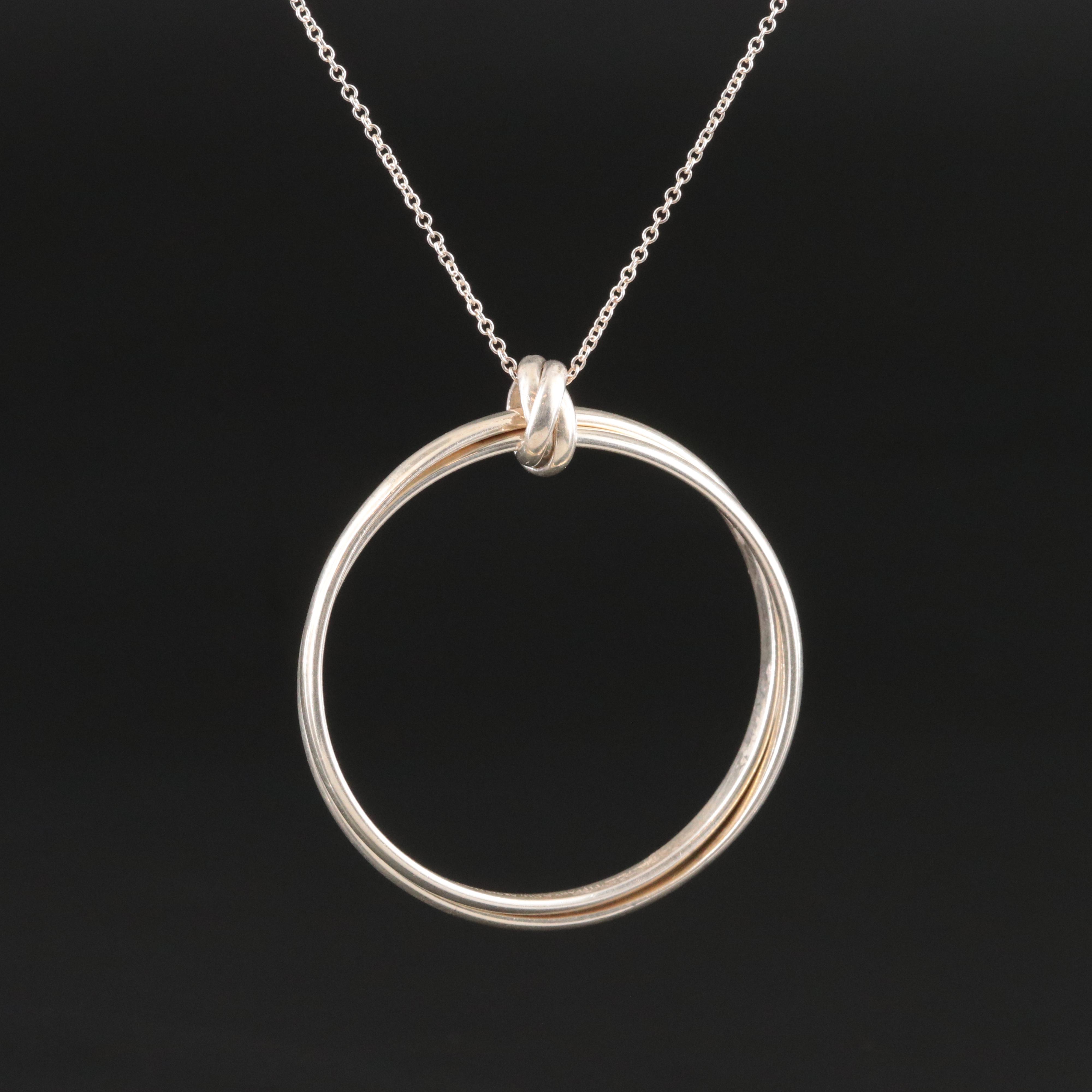 Paloma Picasso for Tiffany & Co. Paloma's Melody Sterling Pendant Necklace