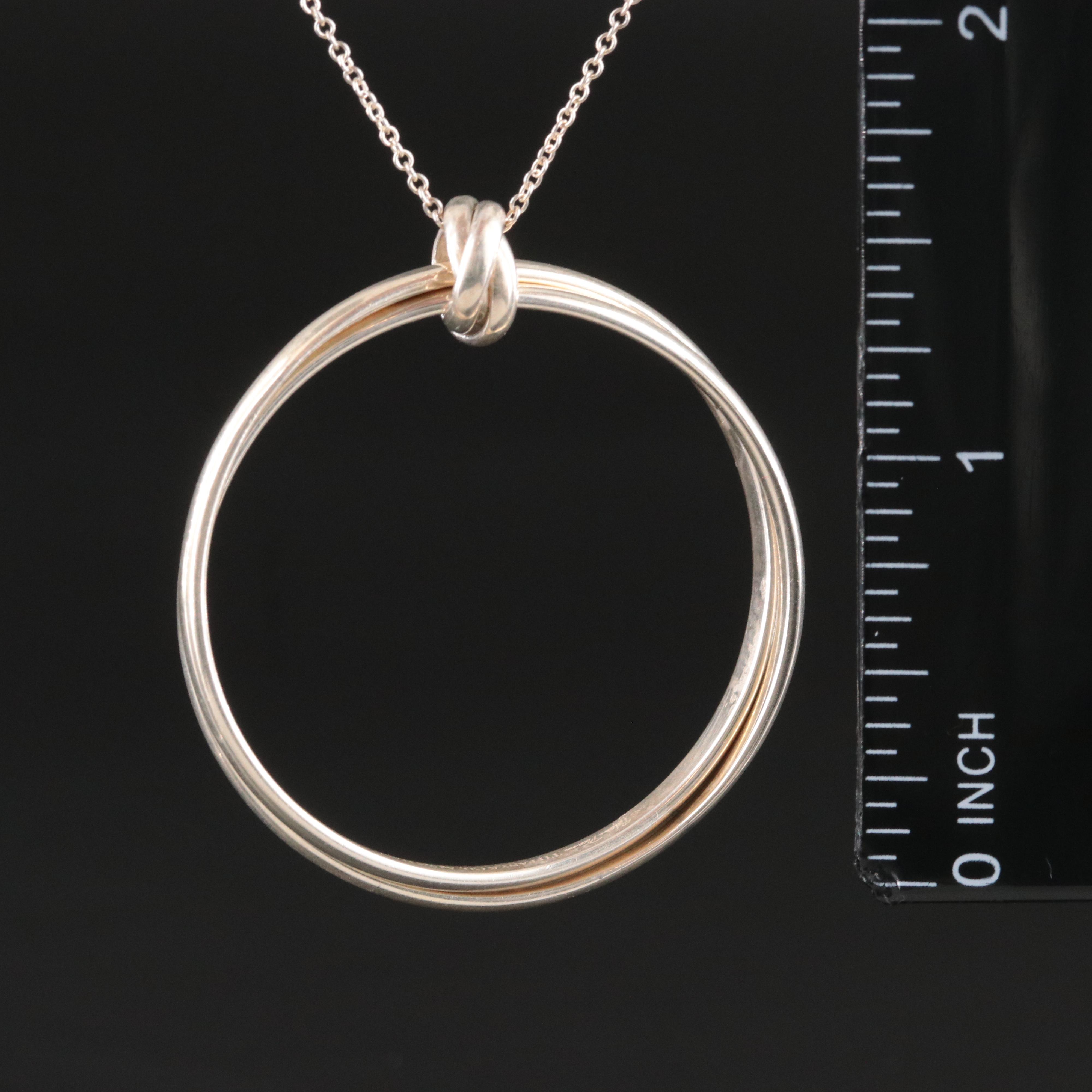 Paloma Picasso for Tiffany & Co. Paloma's Melody Sterling Pendant Necklace