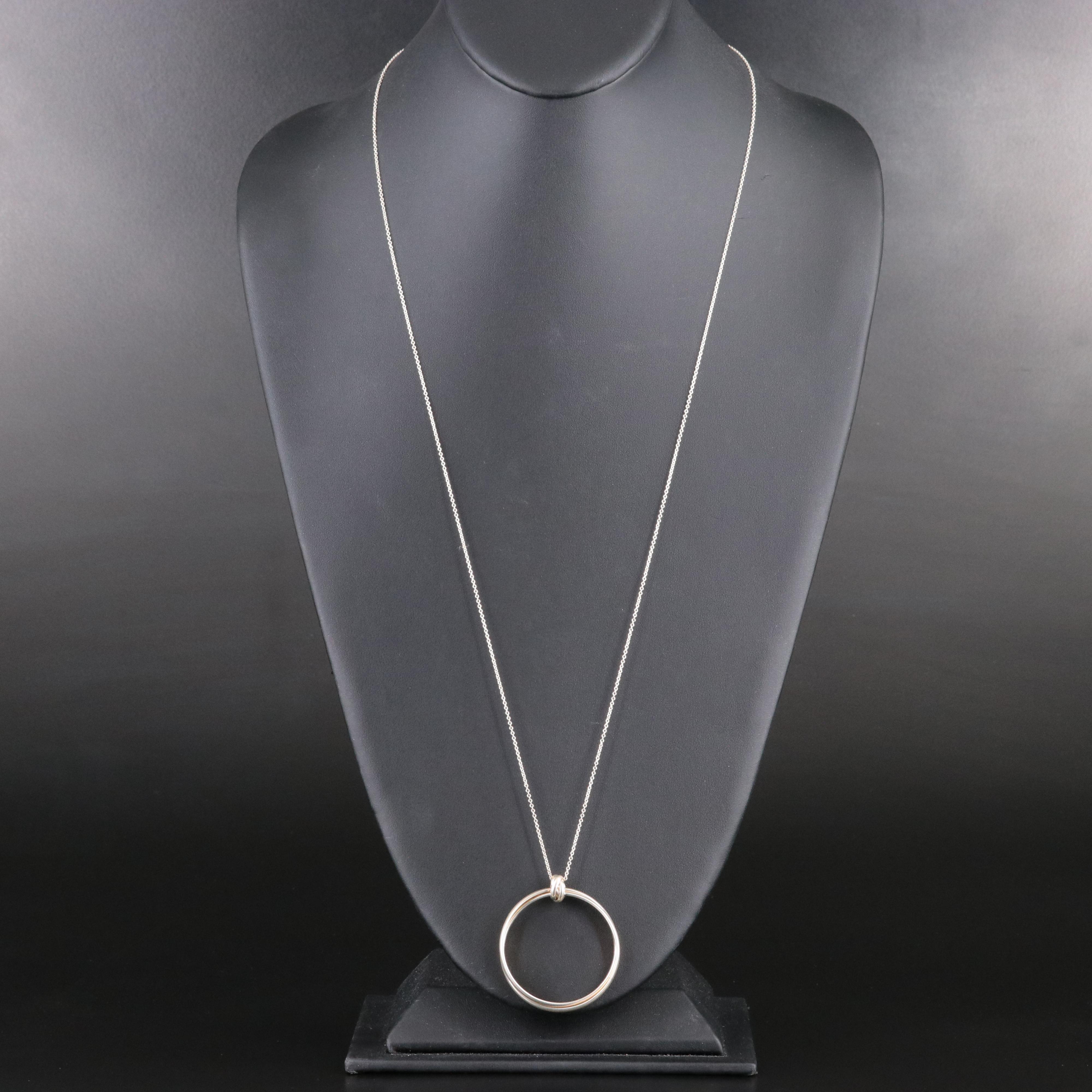 Paloma Picasso for Tiffany & Co. Paloma's Melody Sterling Pendant Necklace