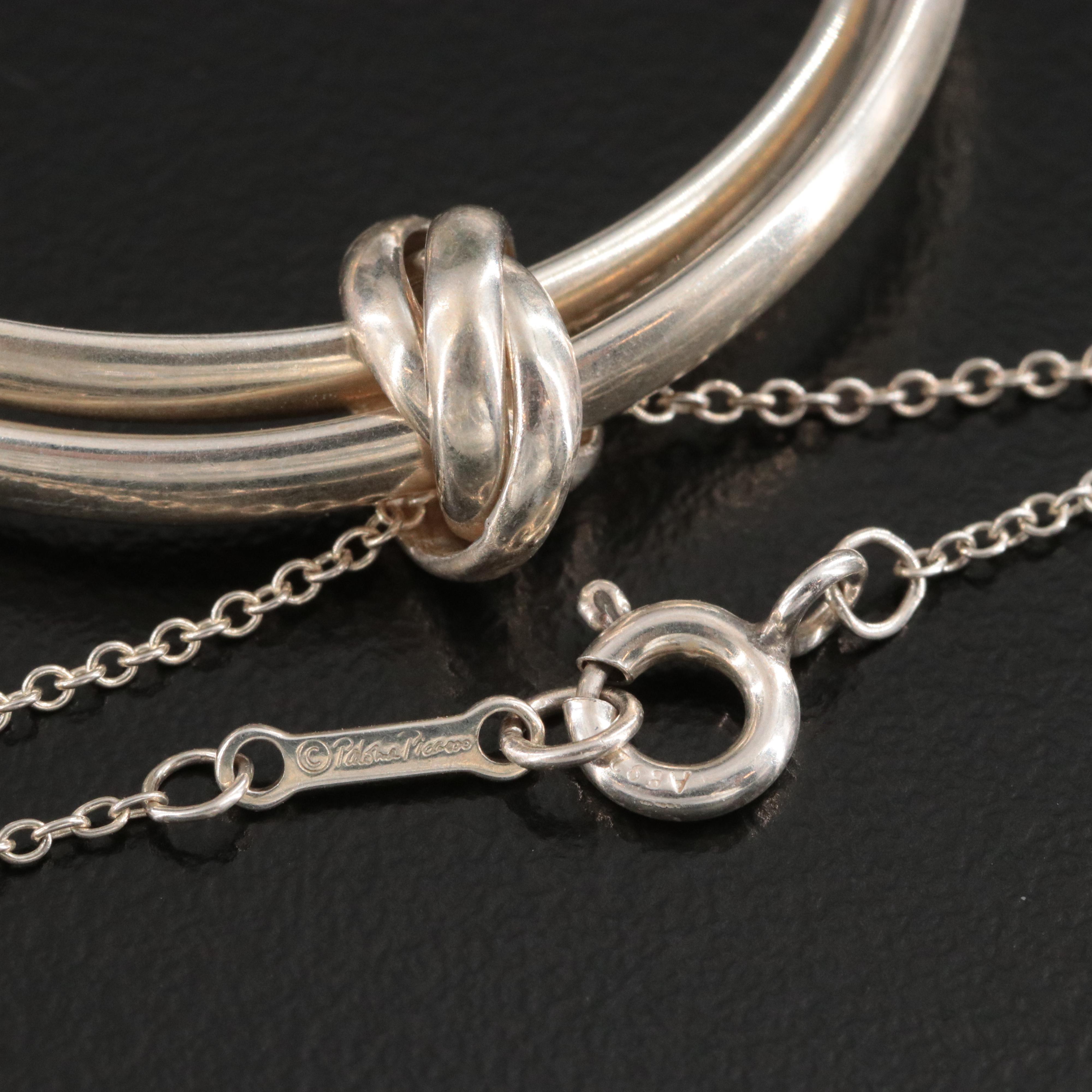 Paloma Picasso for Tiffany & Co. Paloma's Melody Sterling Pendant Necklace