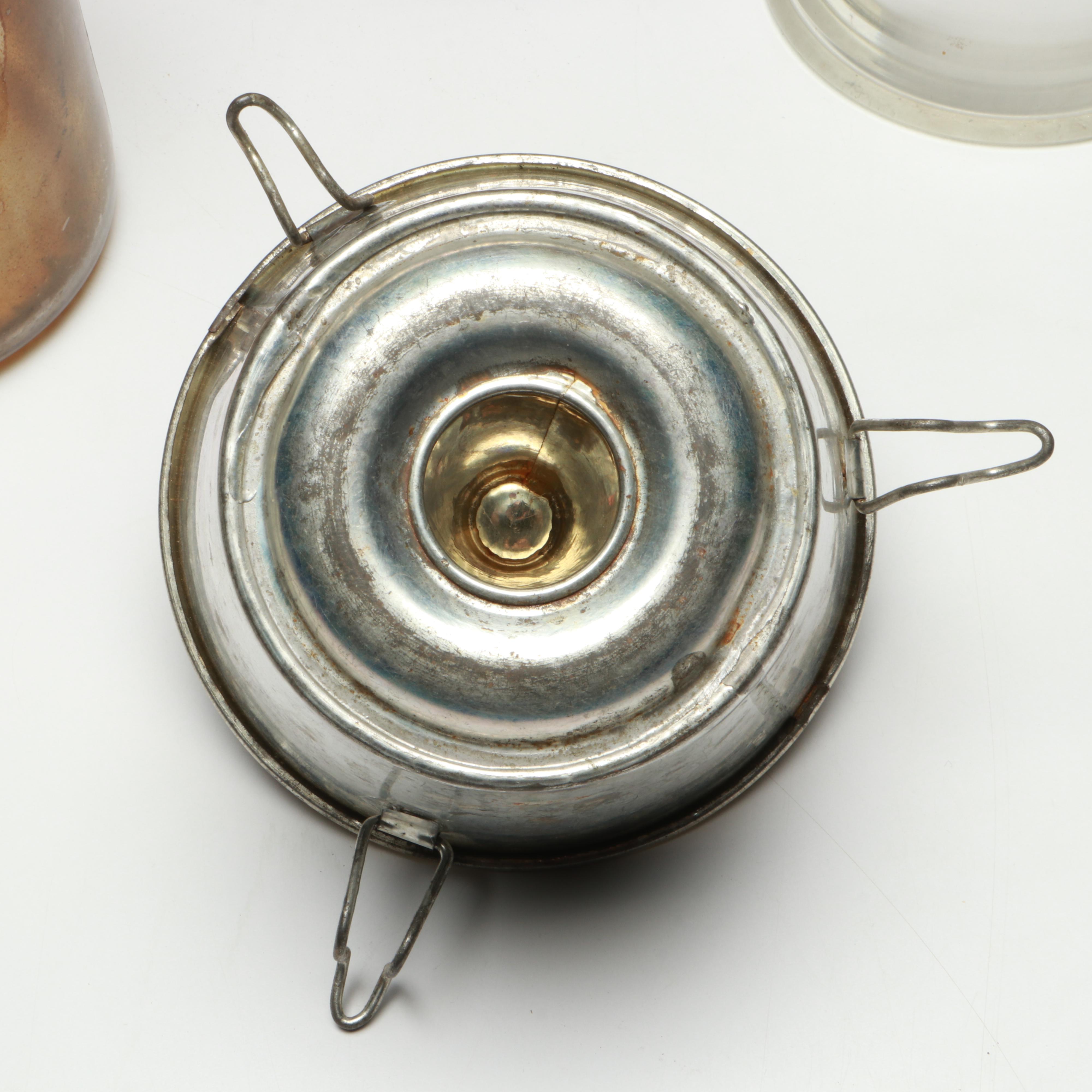 Vintage Horse Feed Bag and Containers