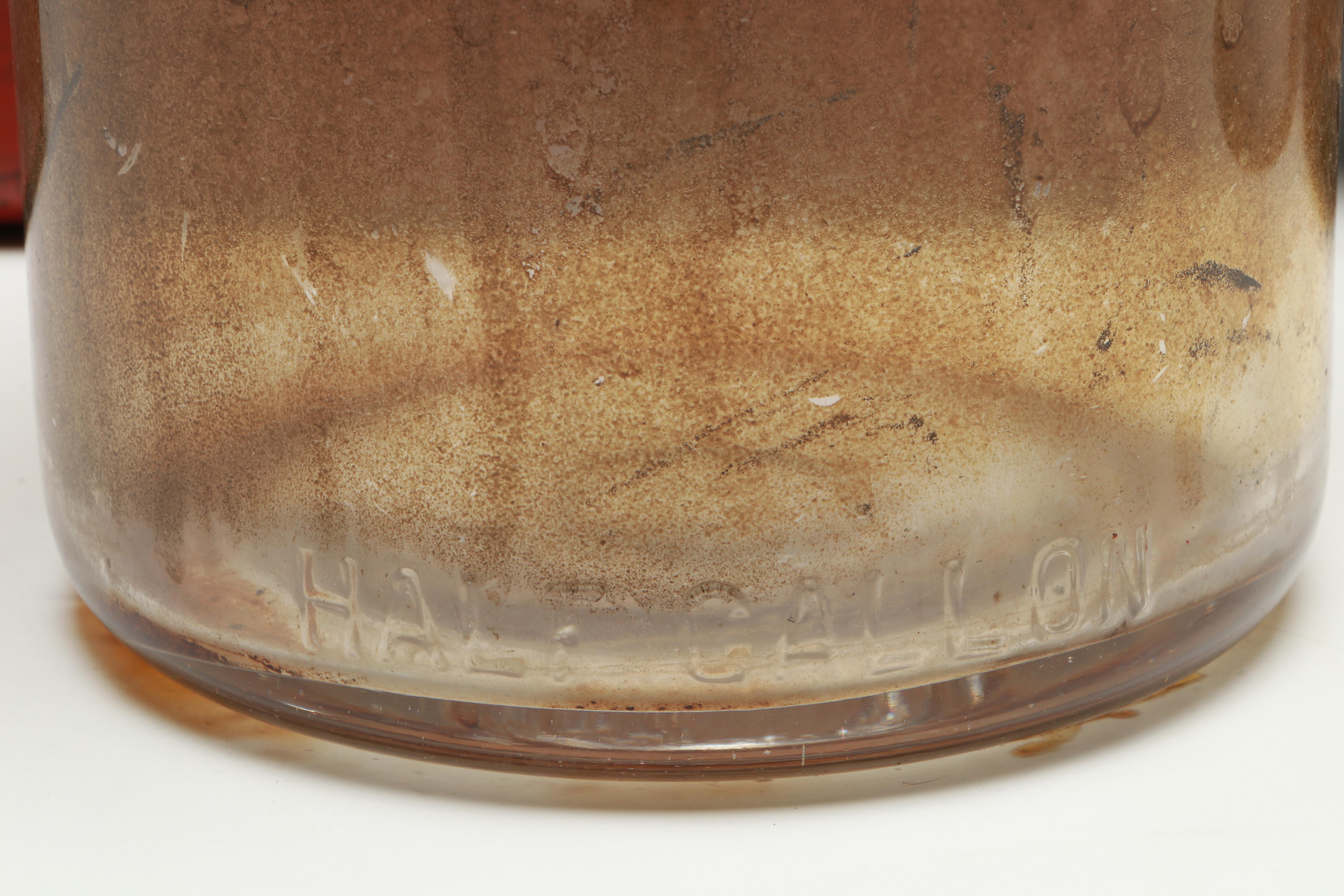 Vintage Horse Feed Bag and Containers