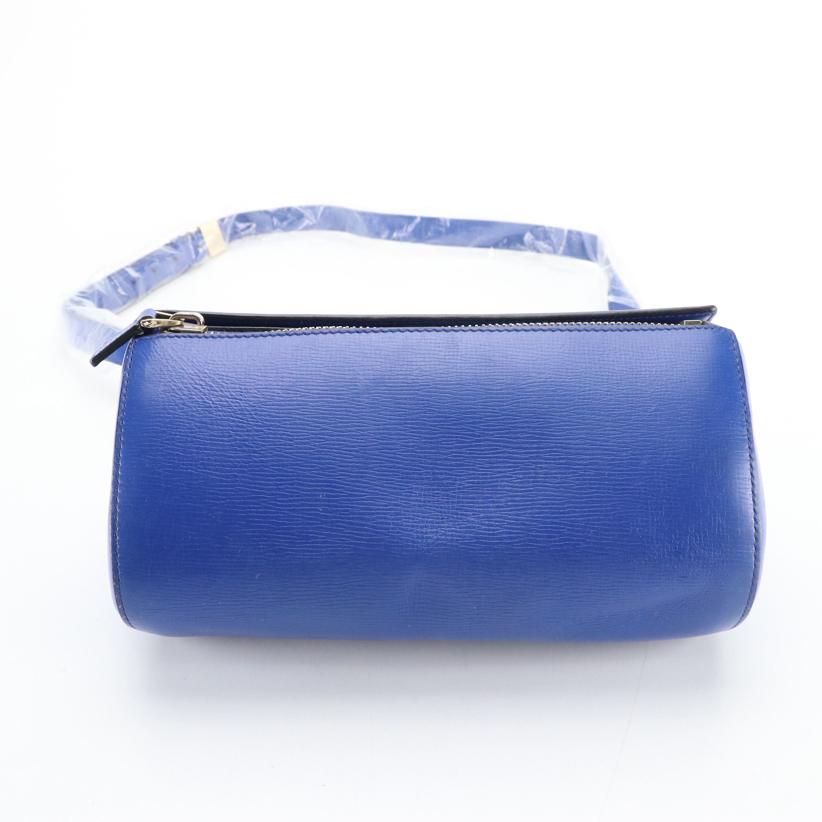 Givenchy Large Pandora Box Crossbody Bag in Royal Blue Leather
