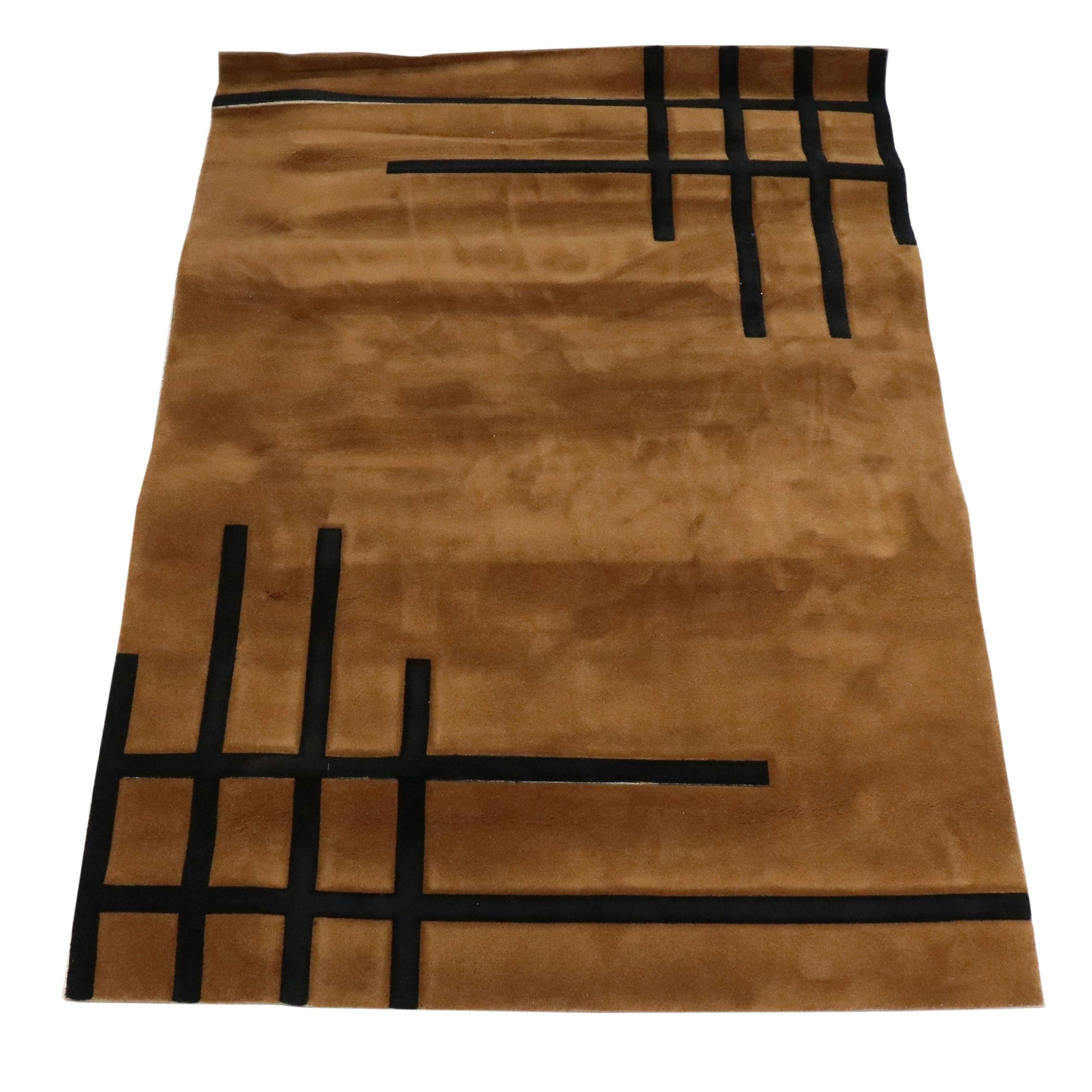 6'11 x 9'11 Machine-Made Custom Tufted Masland Area Rug