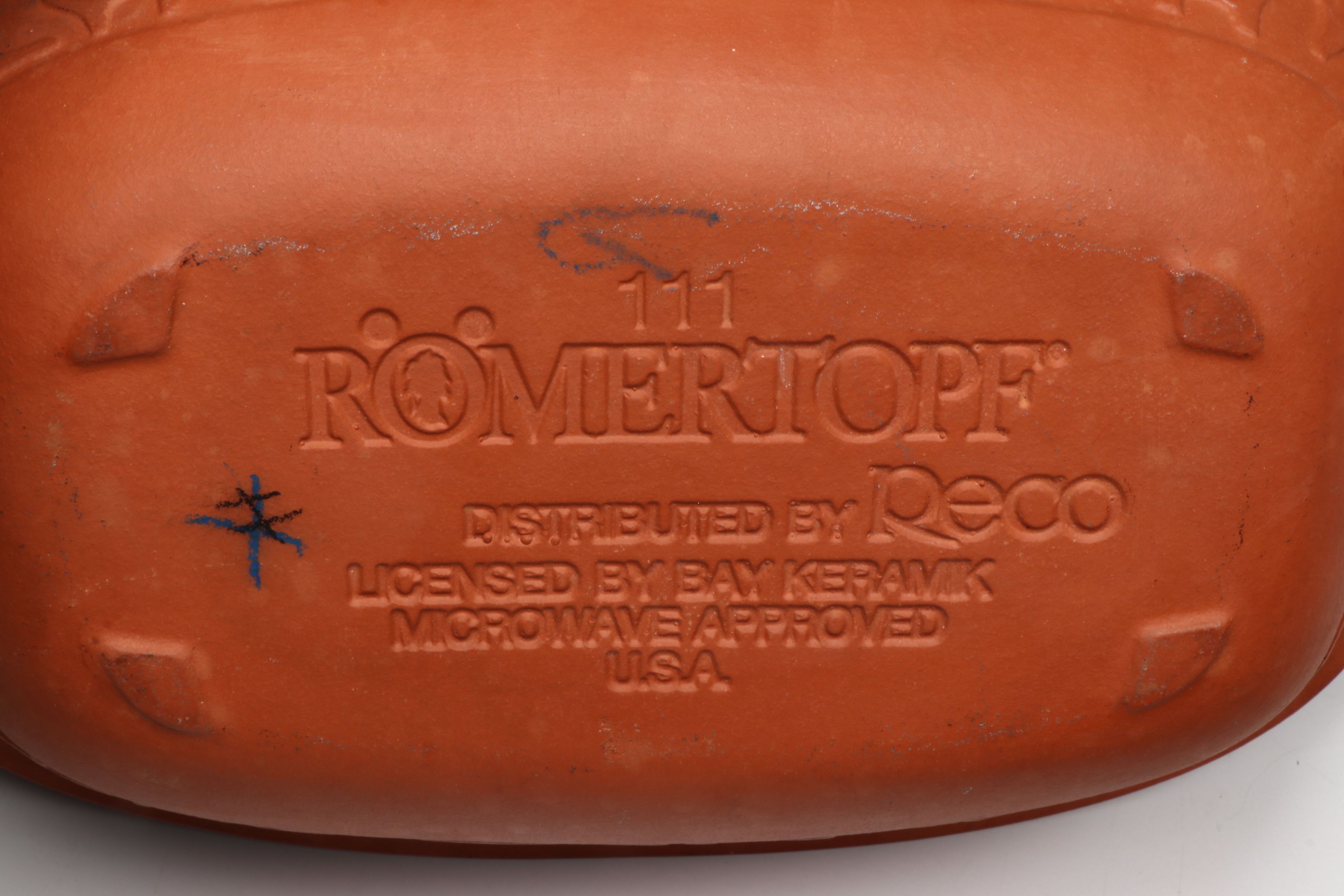 The Pampered Chef Stoneware Muffin Pan with Romertopf Clay Baking Dish and More