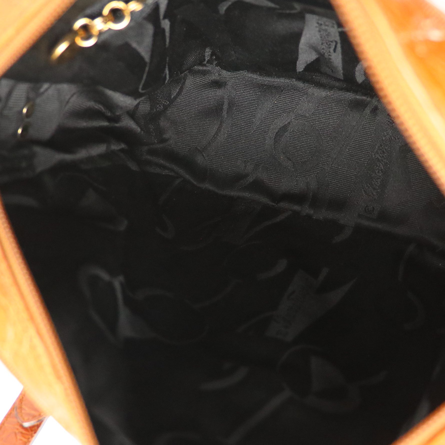 Salvatore Ferragamo Vara Camera Bag in Croc Embossed Leather