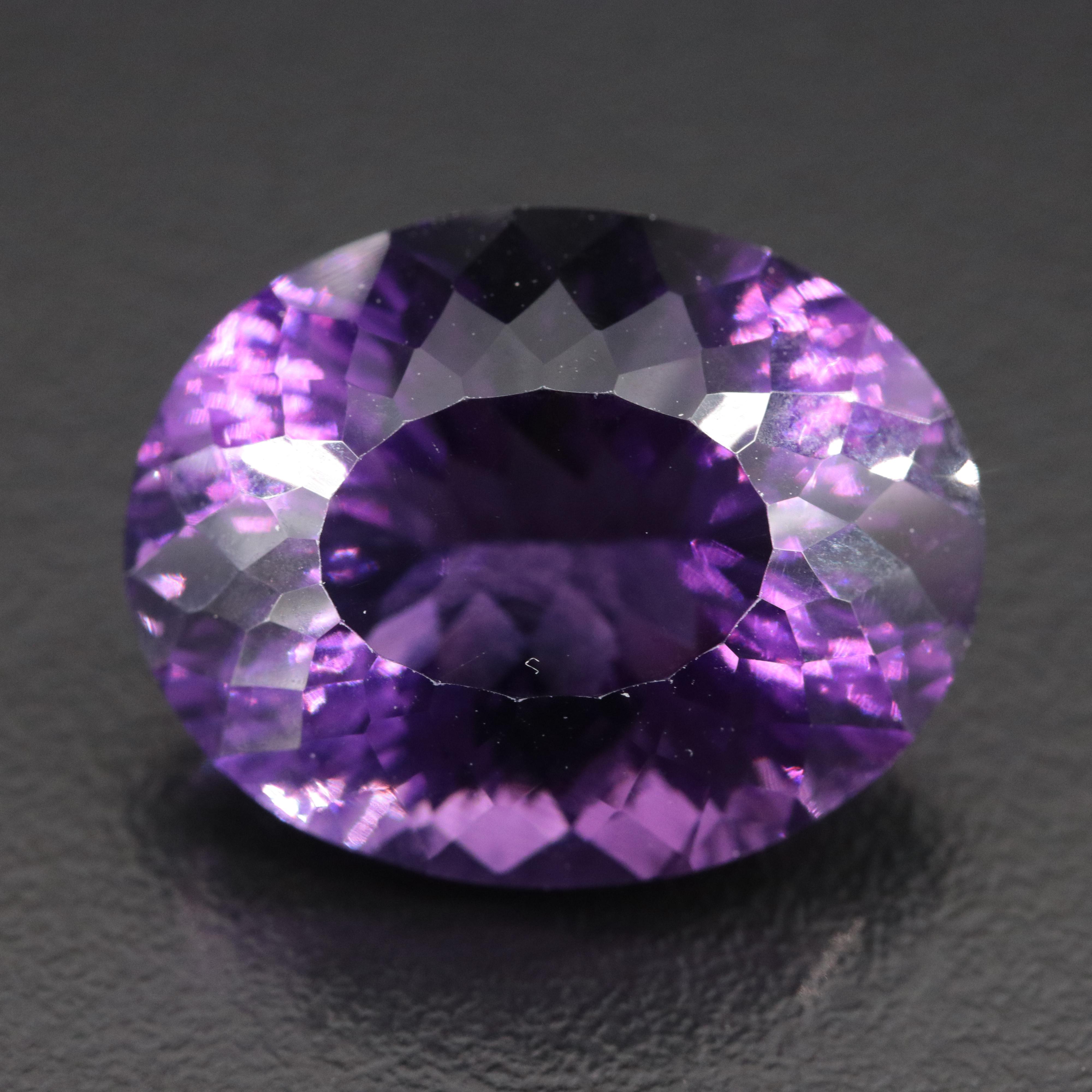 Loose 22.58 CT Amethyst