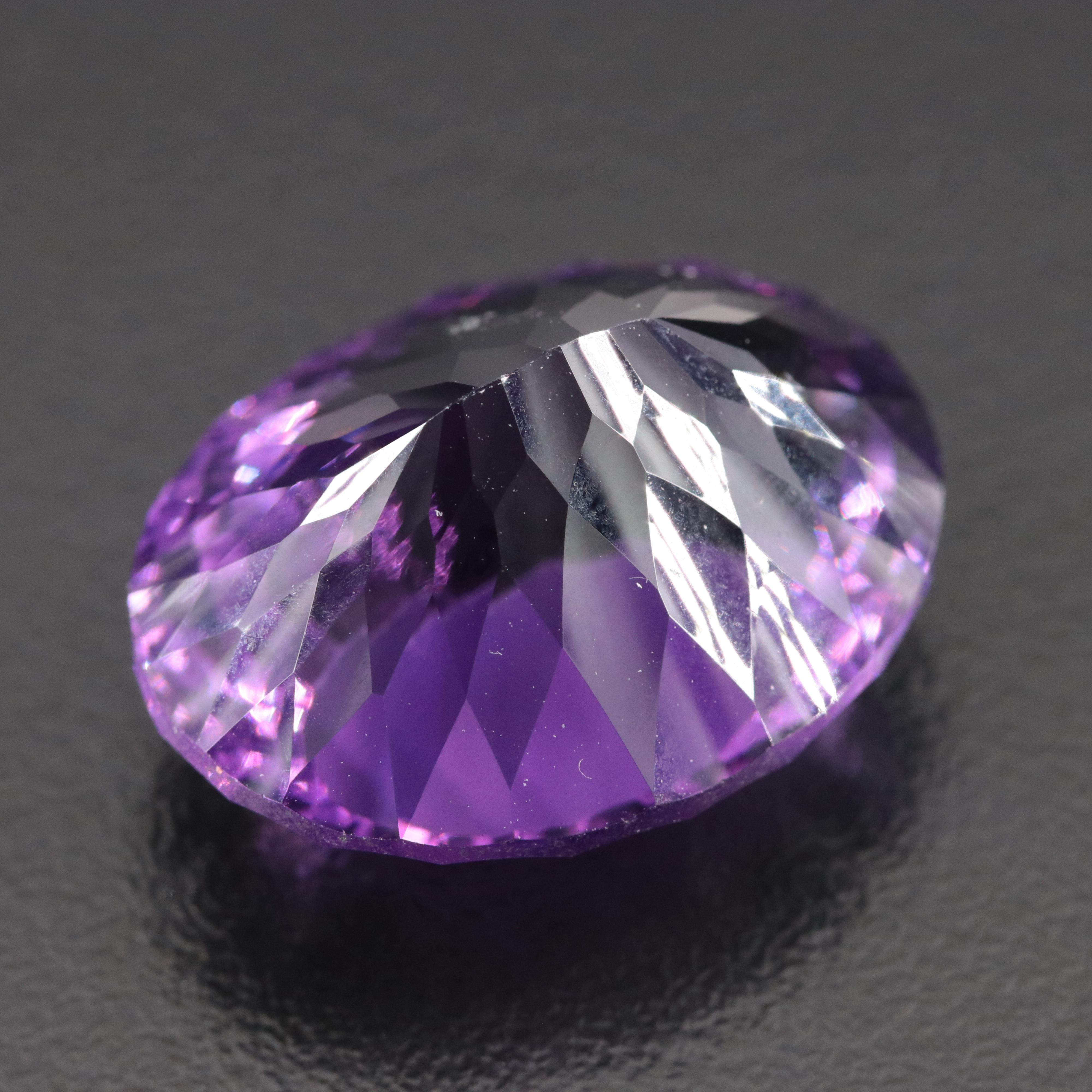 Loose 22.58 CT Amethyst