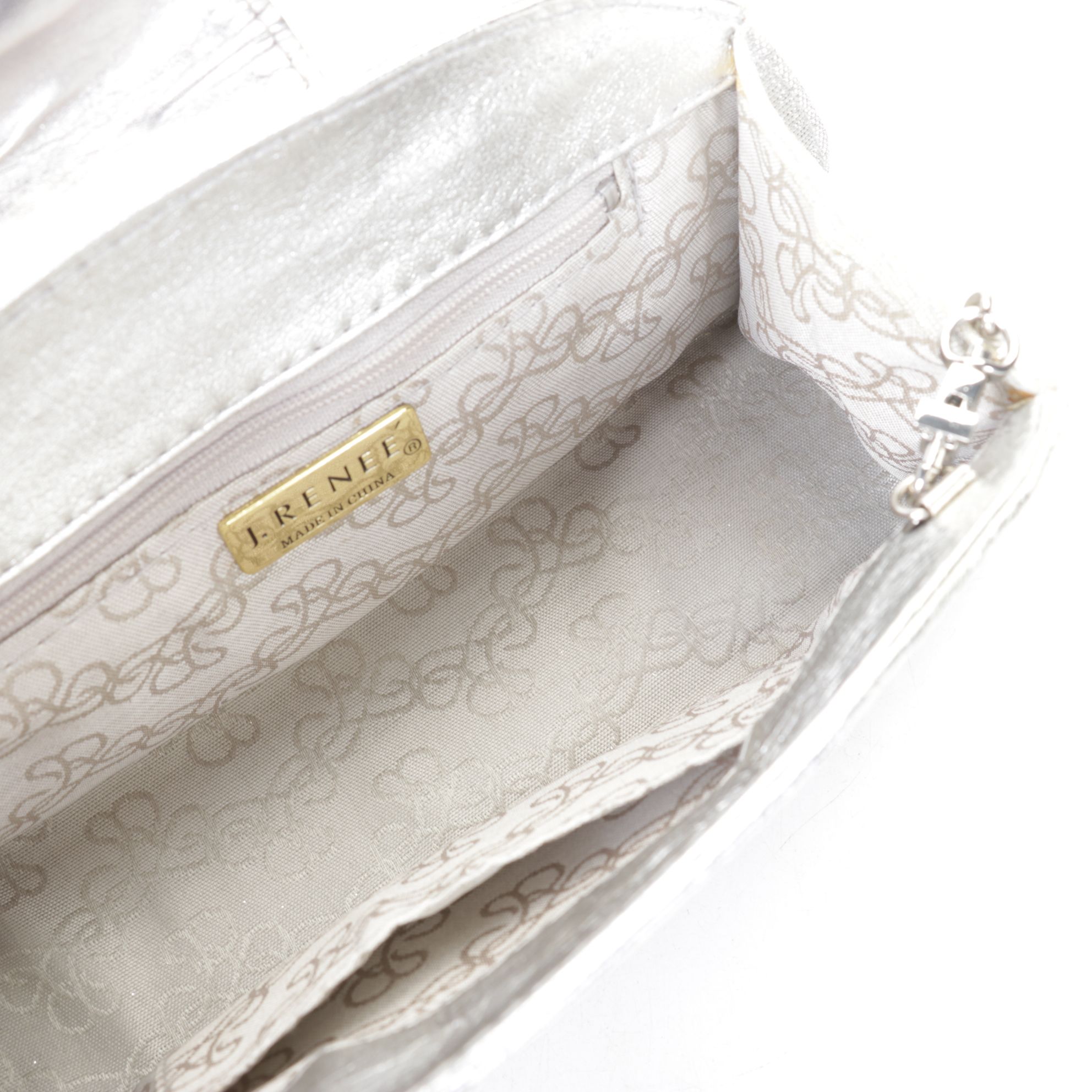 Tignanello Jacquard & Leather Handbag with J. Reneé Metallic Evening Bag & More